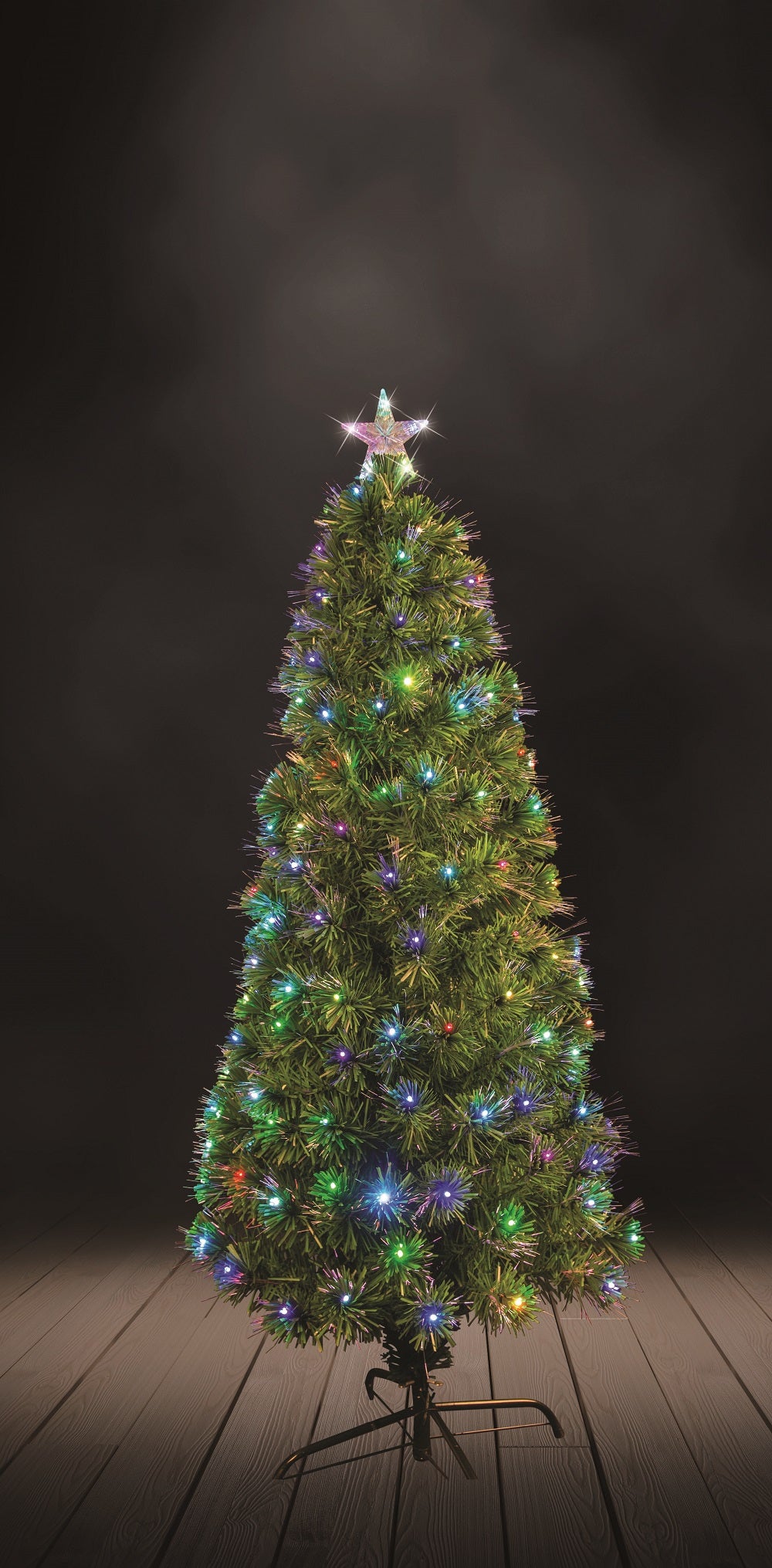LED Fibre Optic Tree With Colour Changing Lights, 150cm, 1 pc