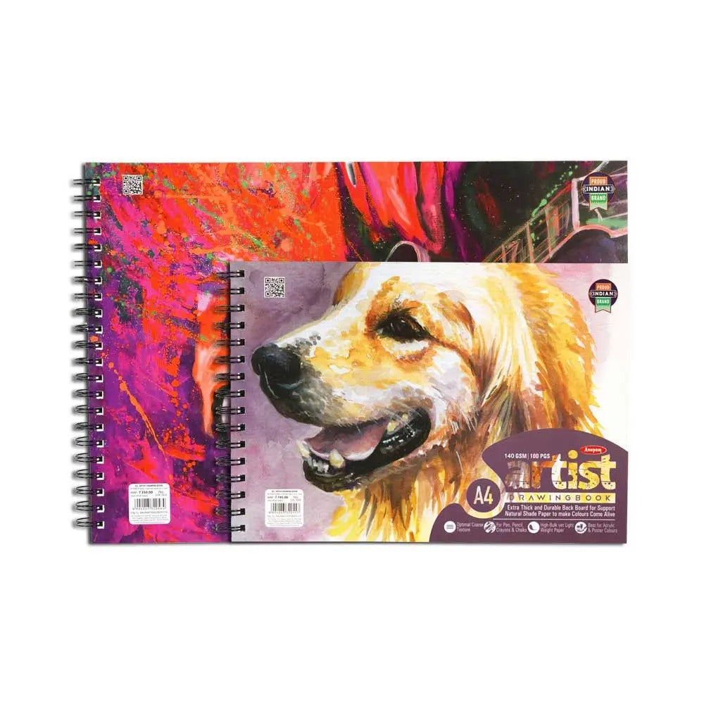 Artist Drawing Book A4 140Gsm 100Sheets An