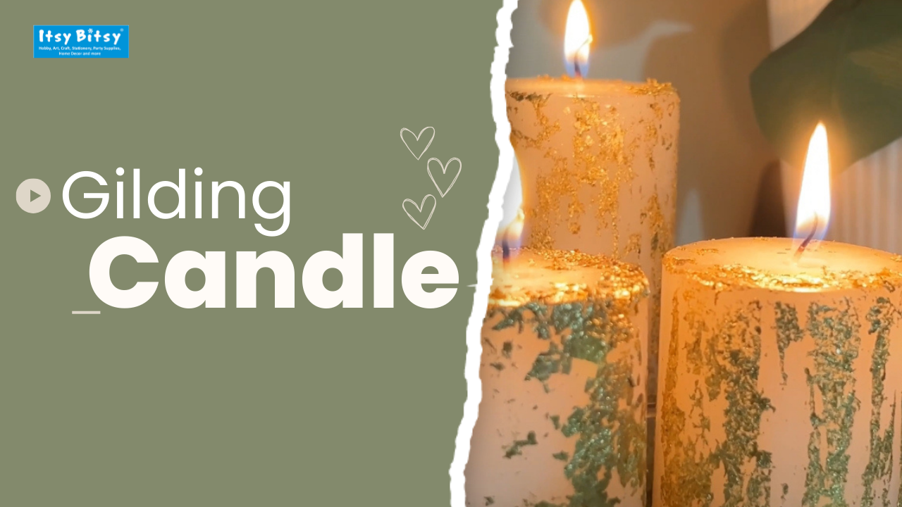 Transforming Candles with Gilding Flakes: A Step-by-Step Guide