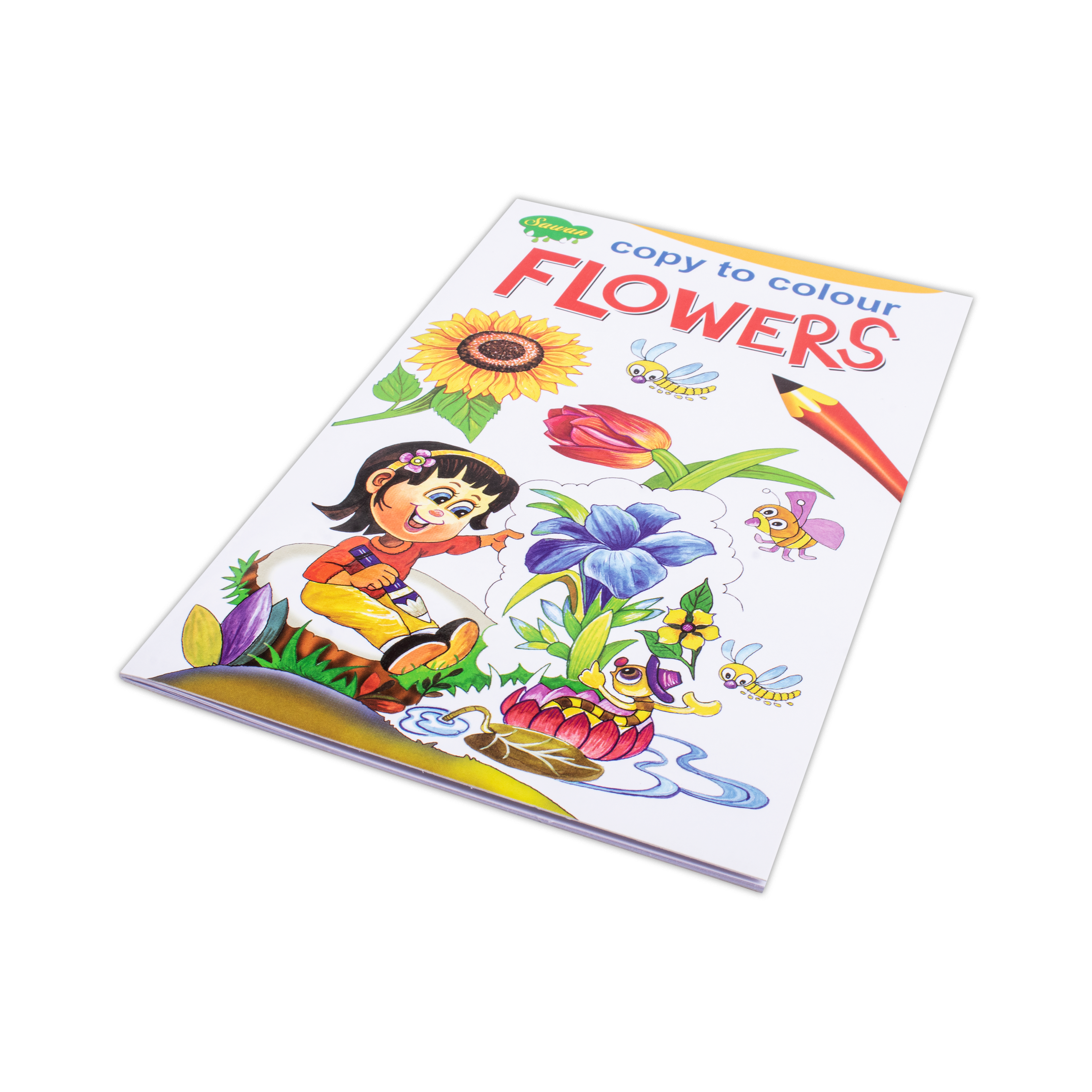 Copy To Colour Flowers 1Book