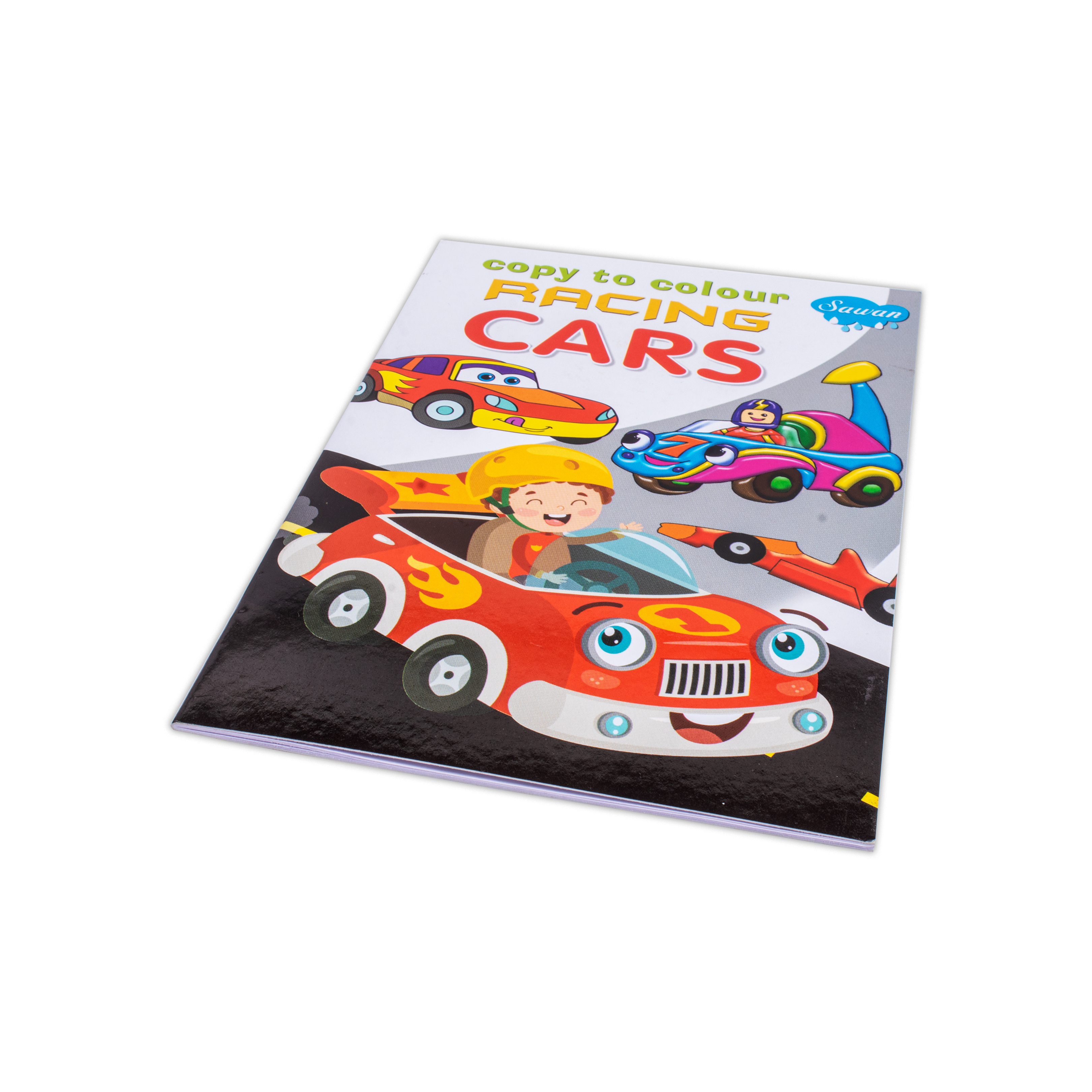 Copy To Colour Racing Cars 1Book