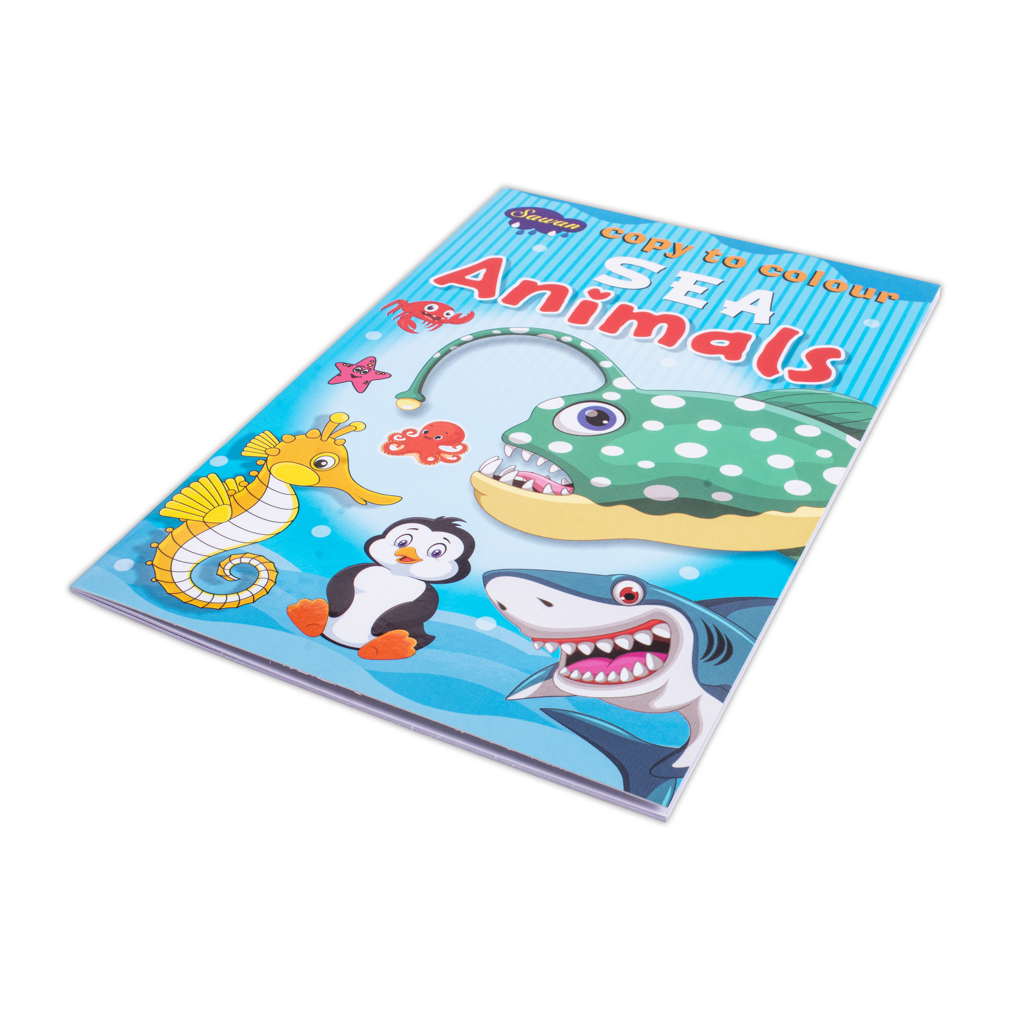 Copy To Colour Sea Animals 1Book