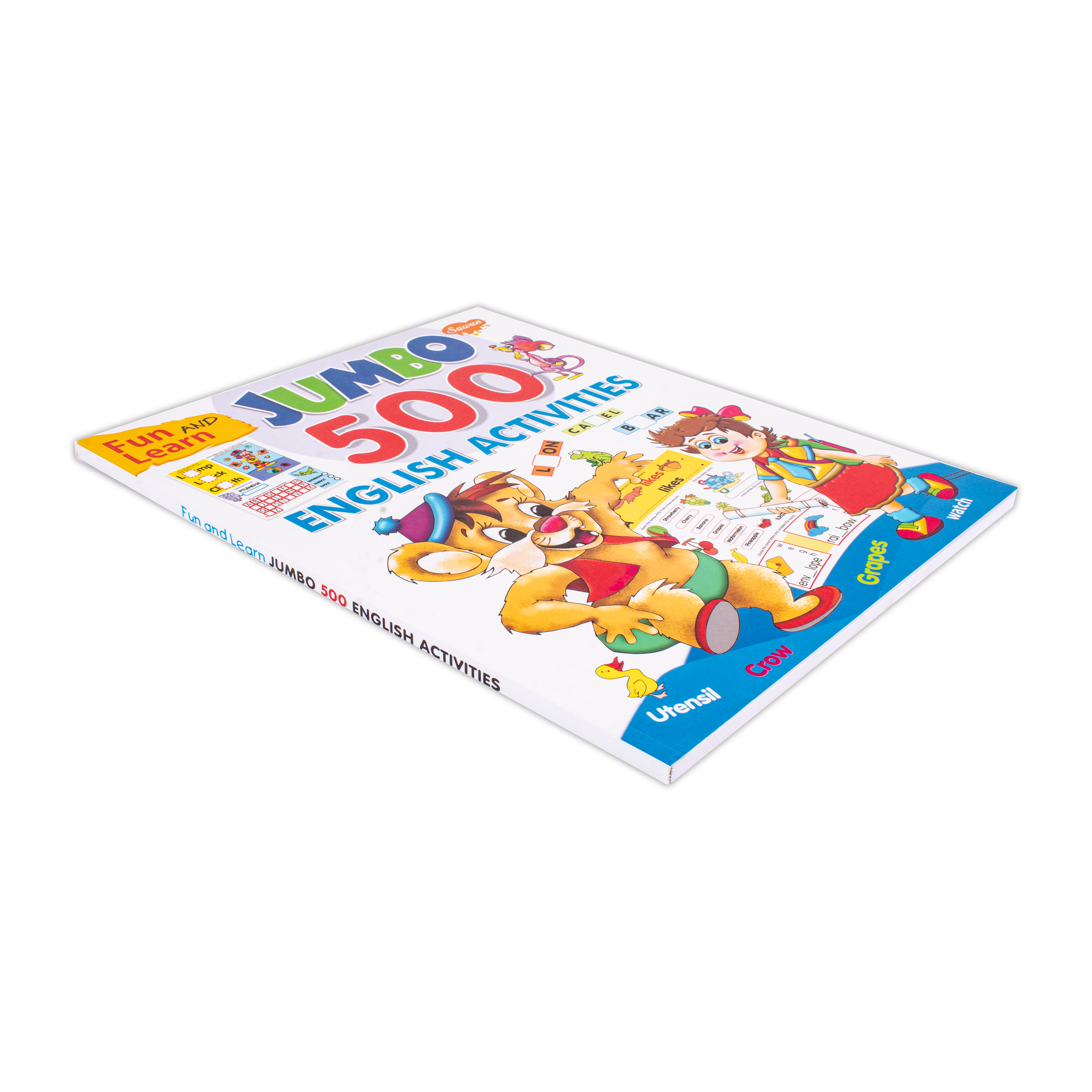 Fun And Learn Jumbo 500 English Activities 1Book