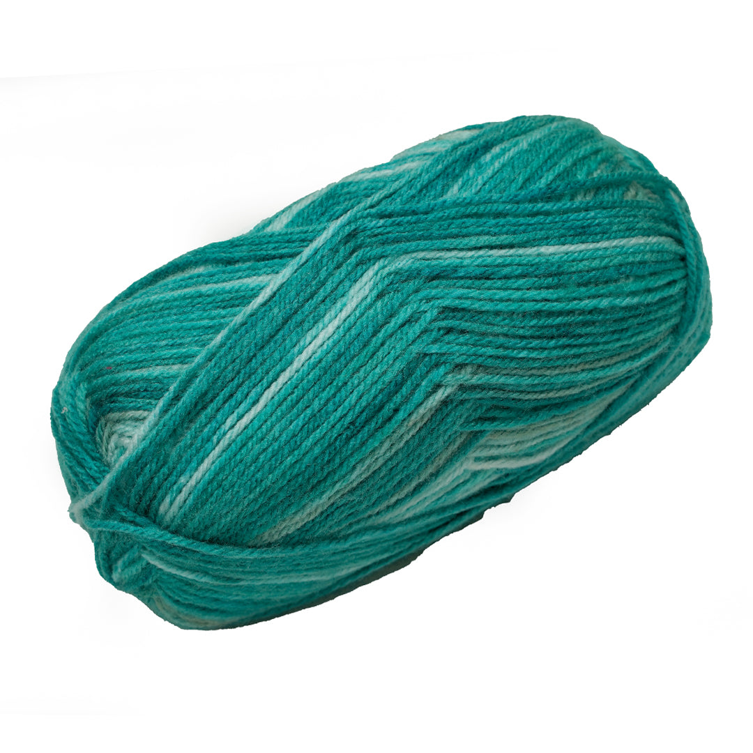 Snuggly Blanket Knitting/Crochet Yarn 100% Acrylic Teal Wave 267m 100g