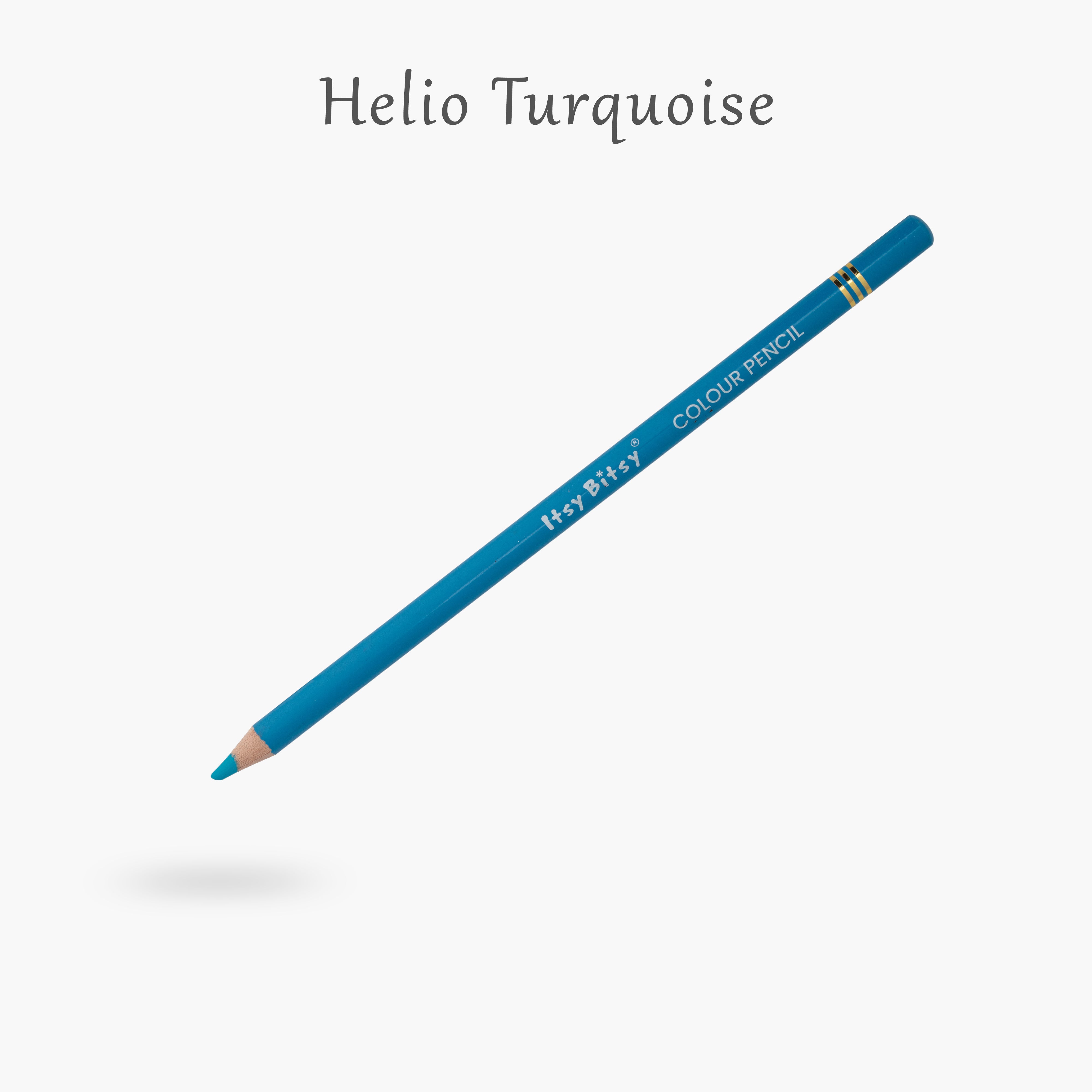 Premium Artist Colour Pencil 1pc - Helio Turquoise