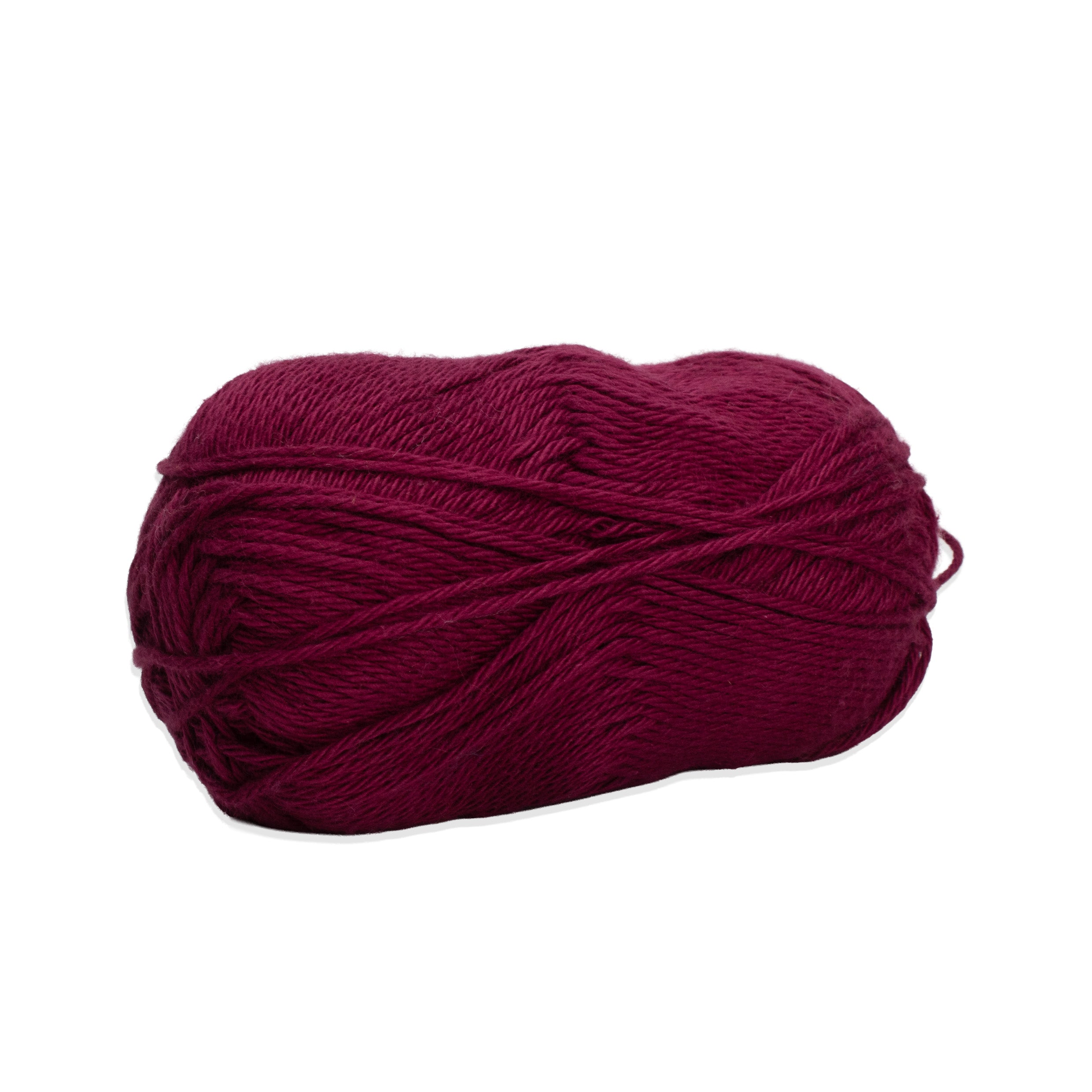 Cotton Comfy Knitting/Crochet Yarn 100% Cotton Dusty Cherry 169m 100g