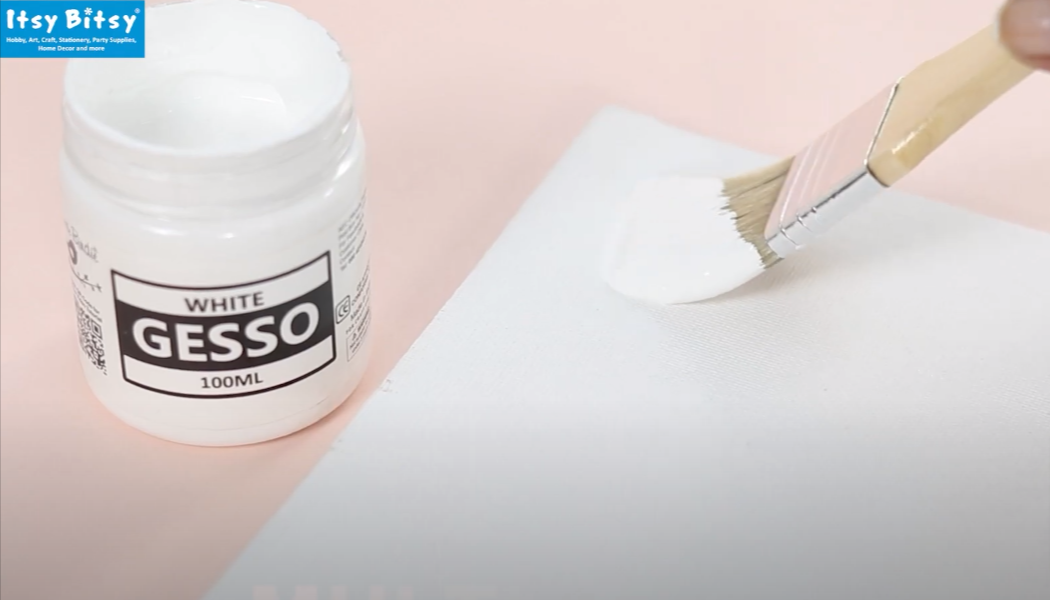 Little Birdie White Gesso for Acrylic Painting 300 ml (50 ML X 6