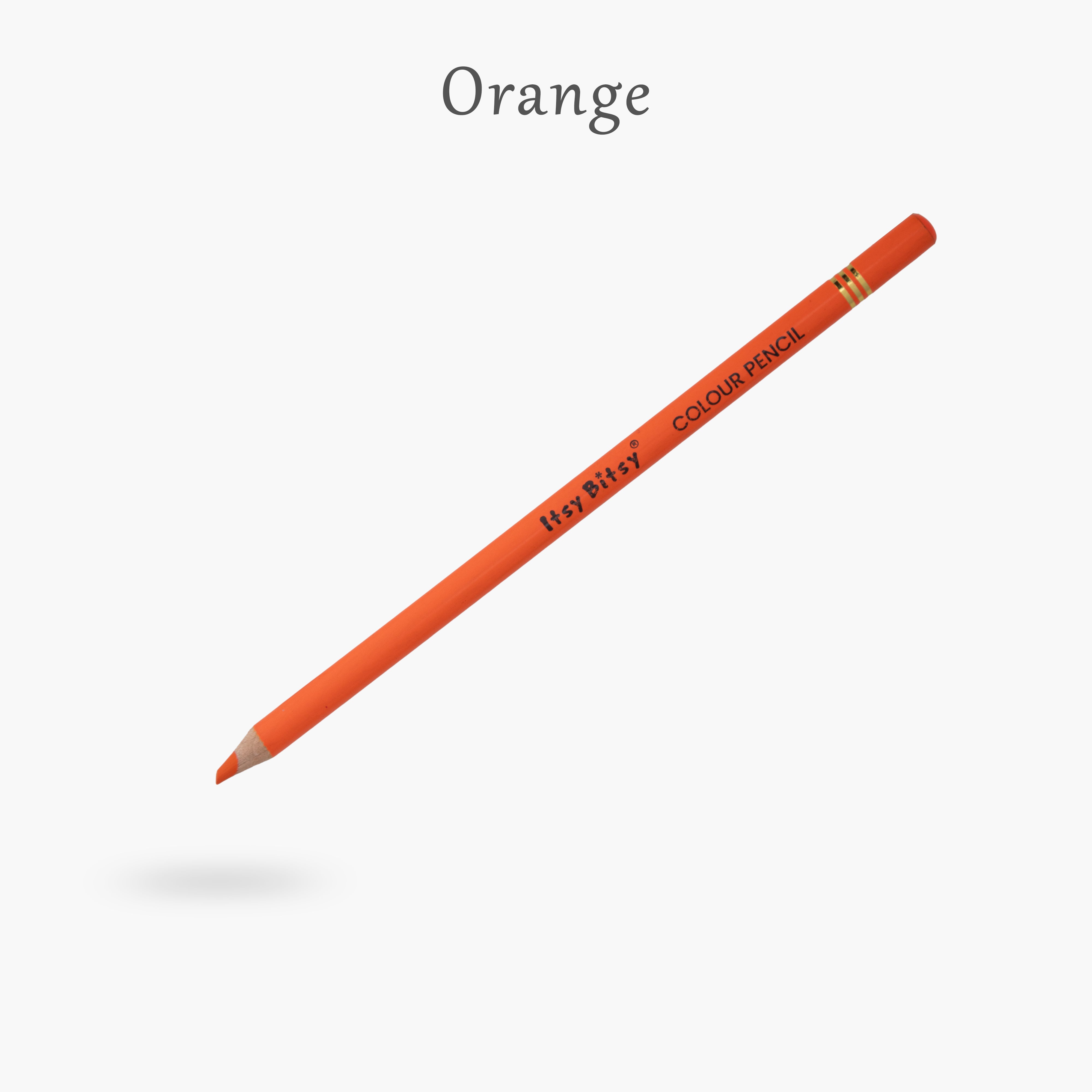 Premium Artist Colour Pencil 1pc - Orange