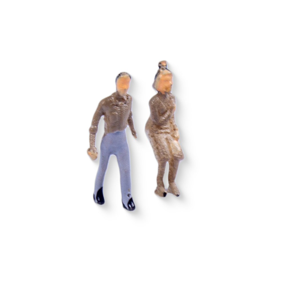 Single Mini Human Miniature Human Figurine Assorted Colour H13mm 2pc – Itsy Bitsy