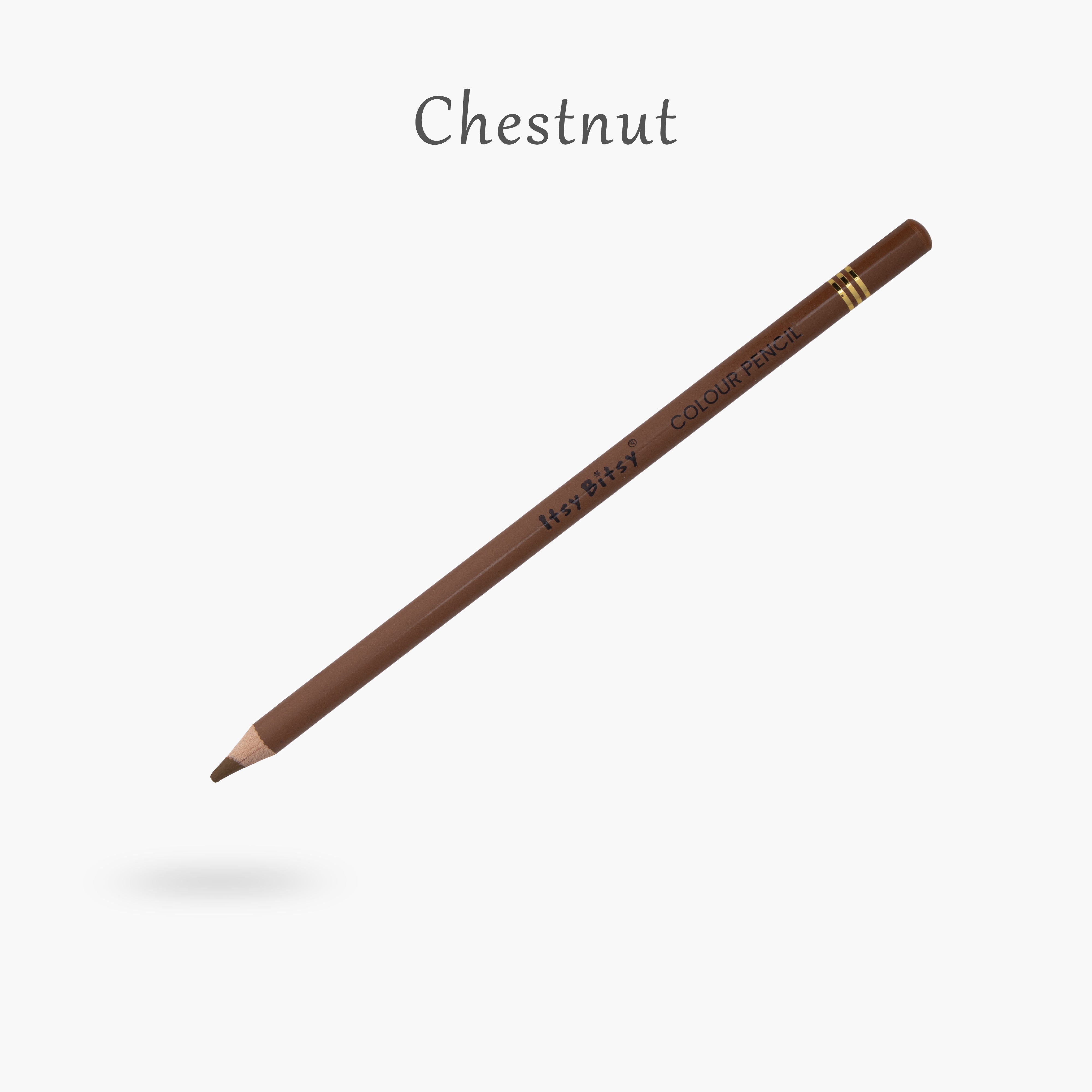 Premium Artist Colour Pencil 1pc - Chestnut