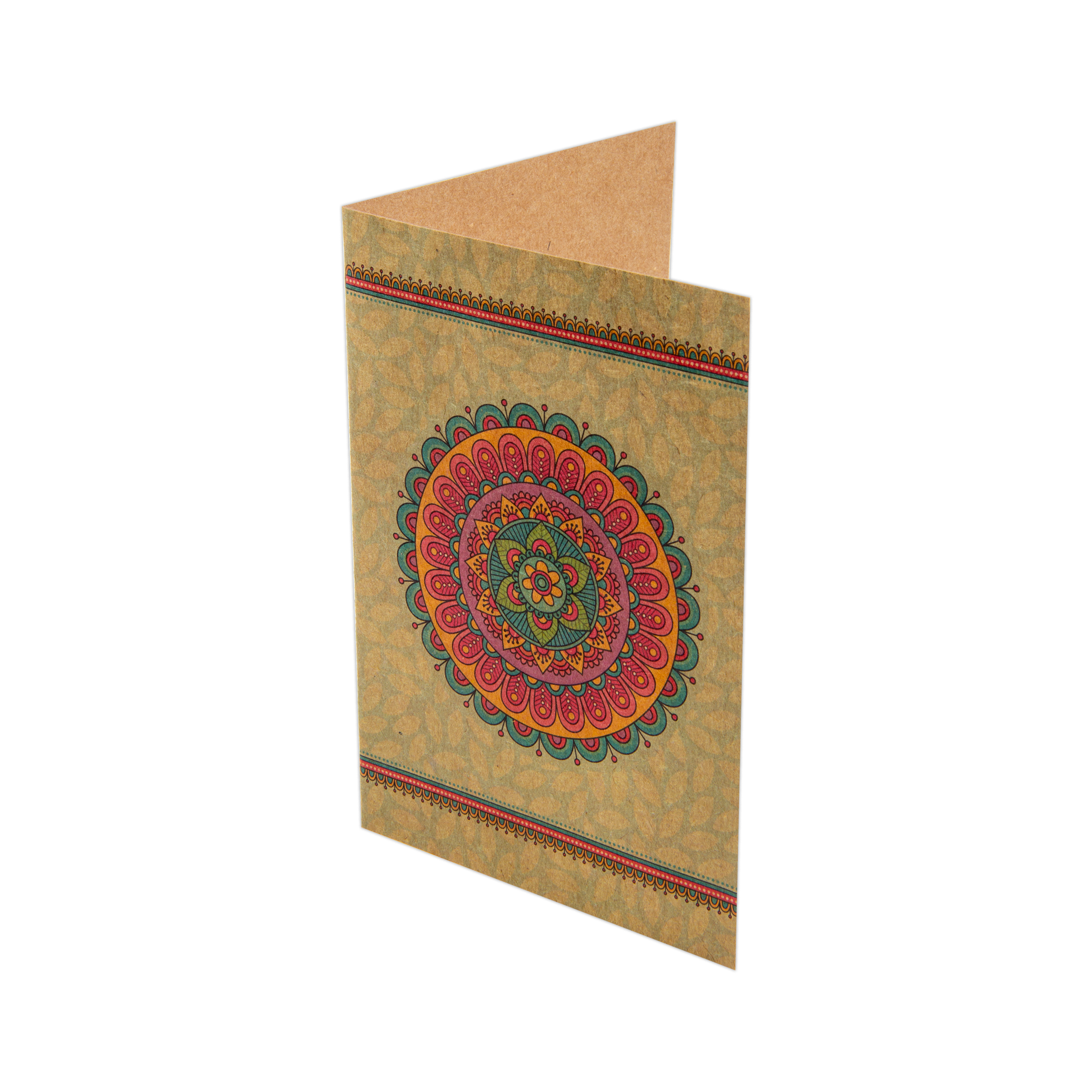 Greeting Card And Envelope Mystique Mandala 4`X6` 1Pc Lb