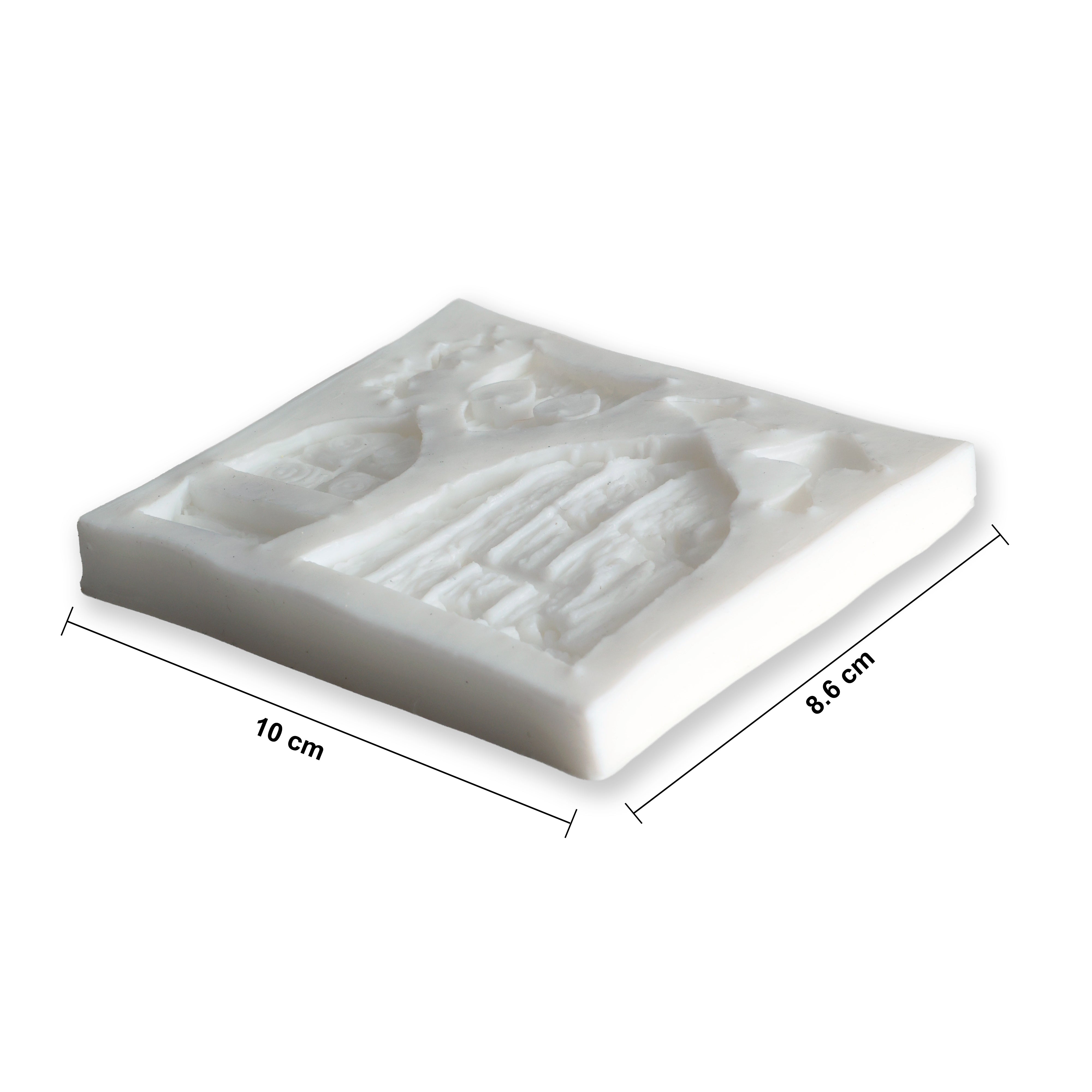 Silicone Mould Cottage Door L10 X W8.6Cm 1 Pc