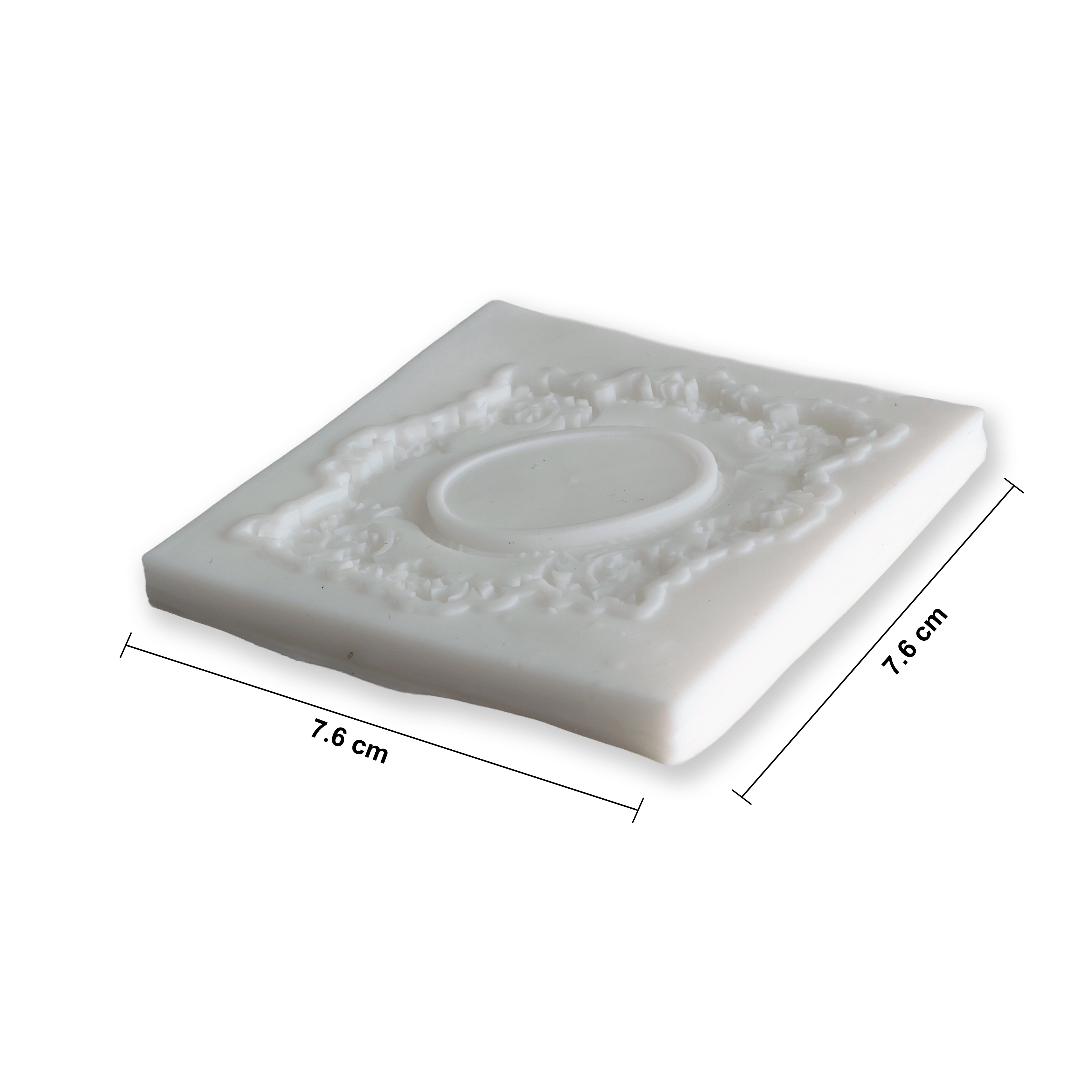 Silicone Mould Damask Blossom L7.6 X W7.6Cm 1 Pc