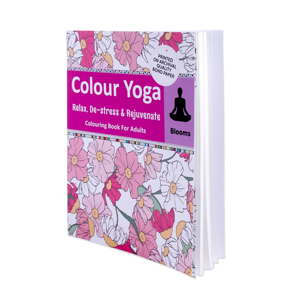 Blooms Colouring Book Lb