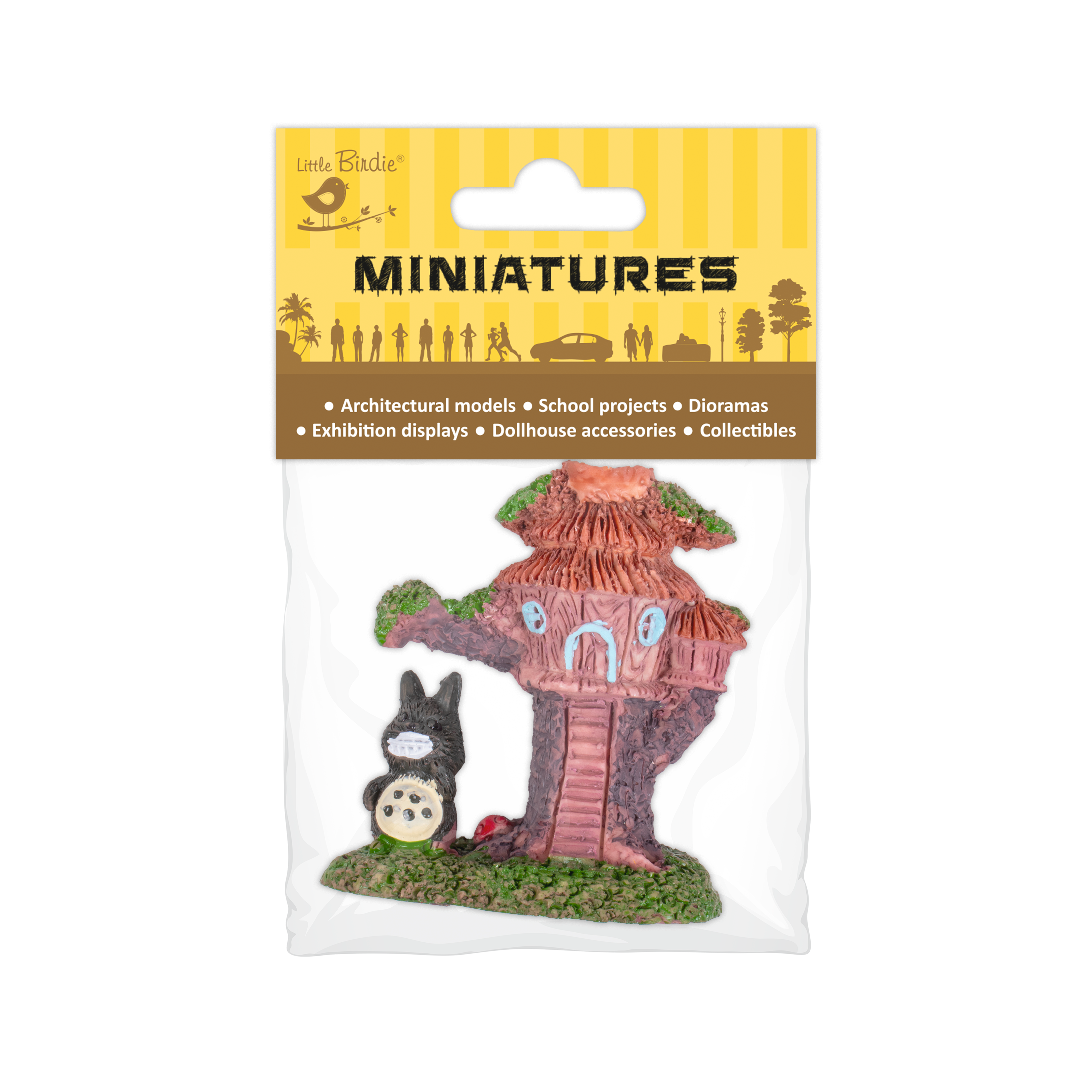 Miniatures Rustic Villa Assorted Design 1Pc