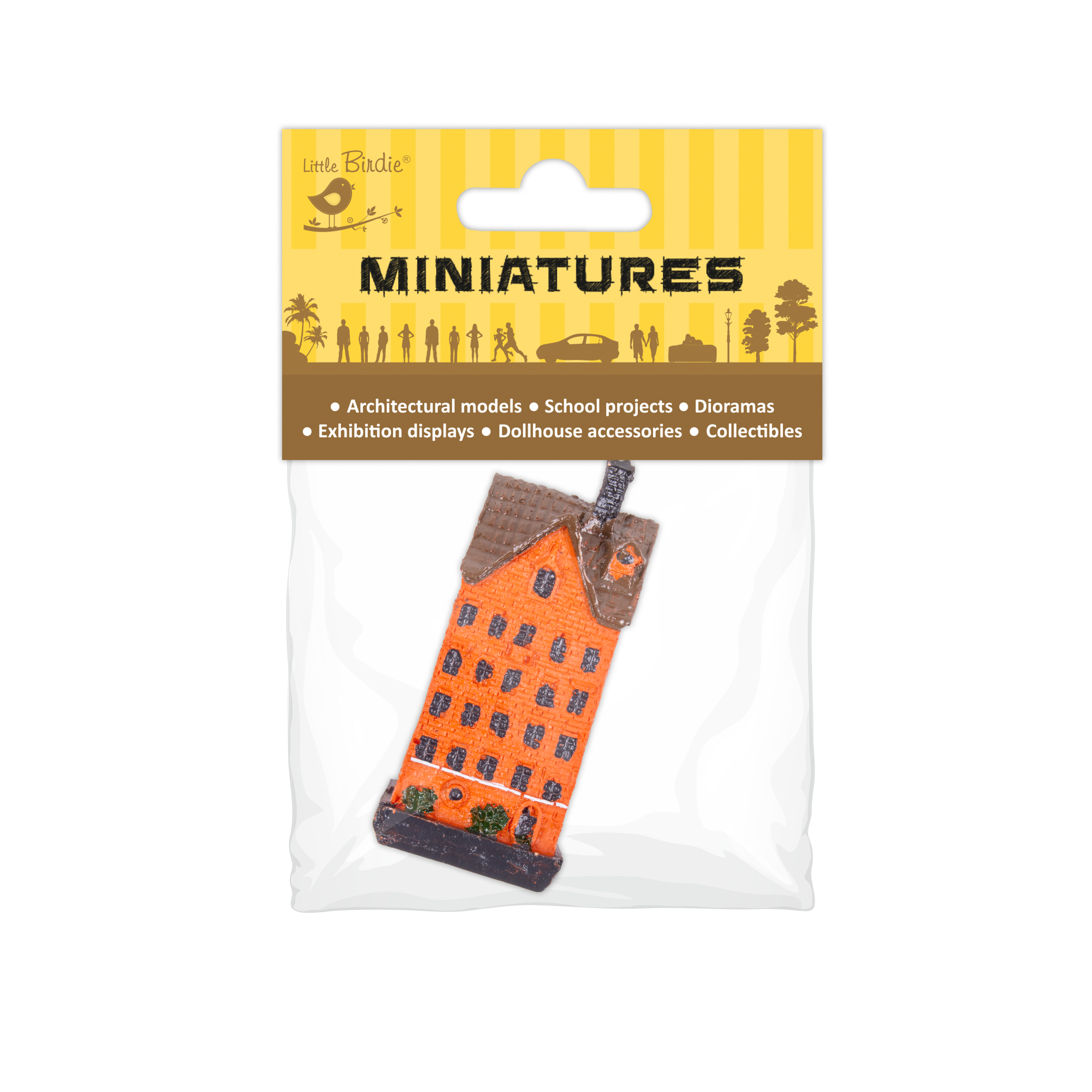 Miniatures Apartment Assorted Color 1Pc Assorted