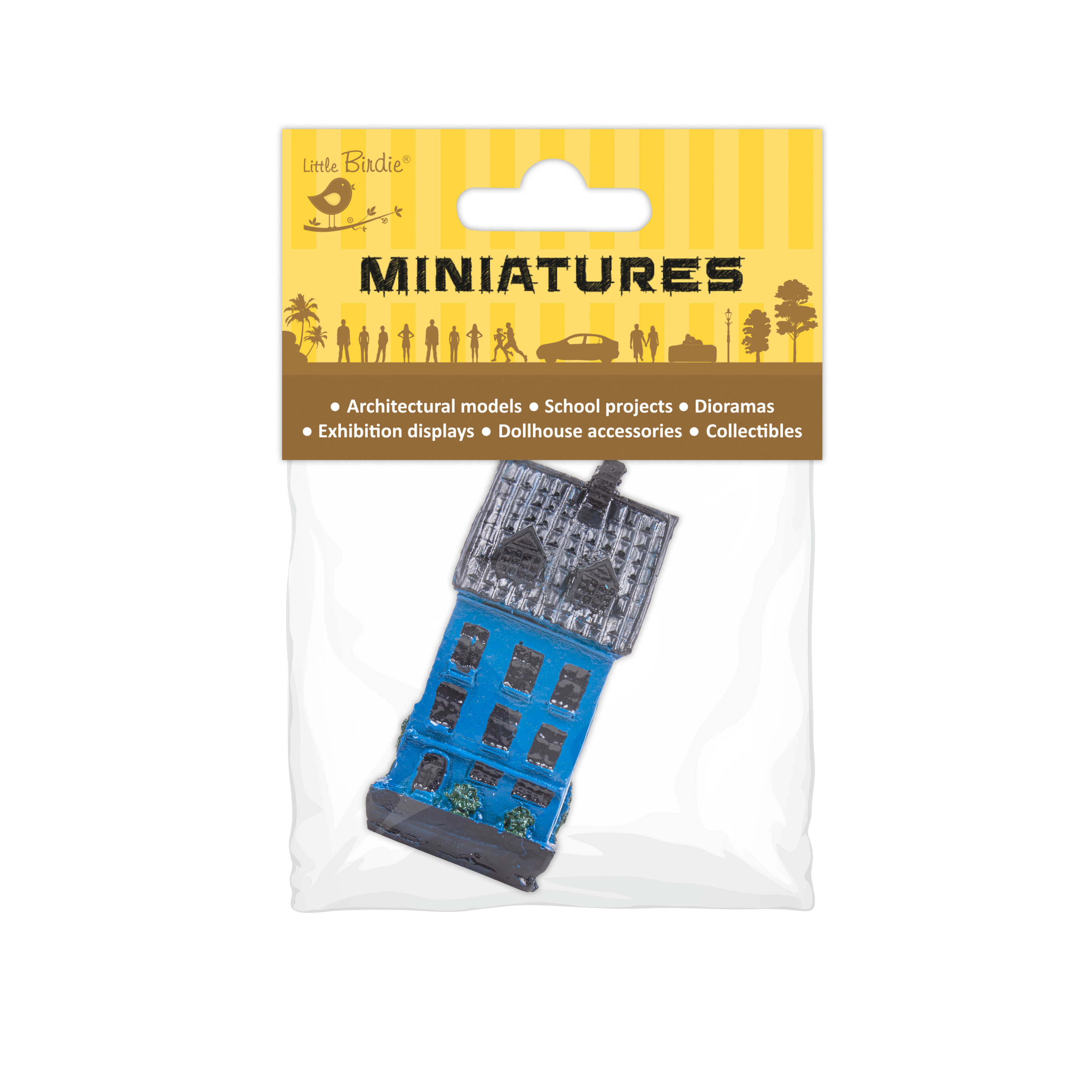 Miniatures Apartment Assorted Color 1Pc Assorted