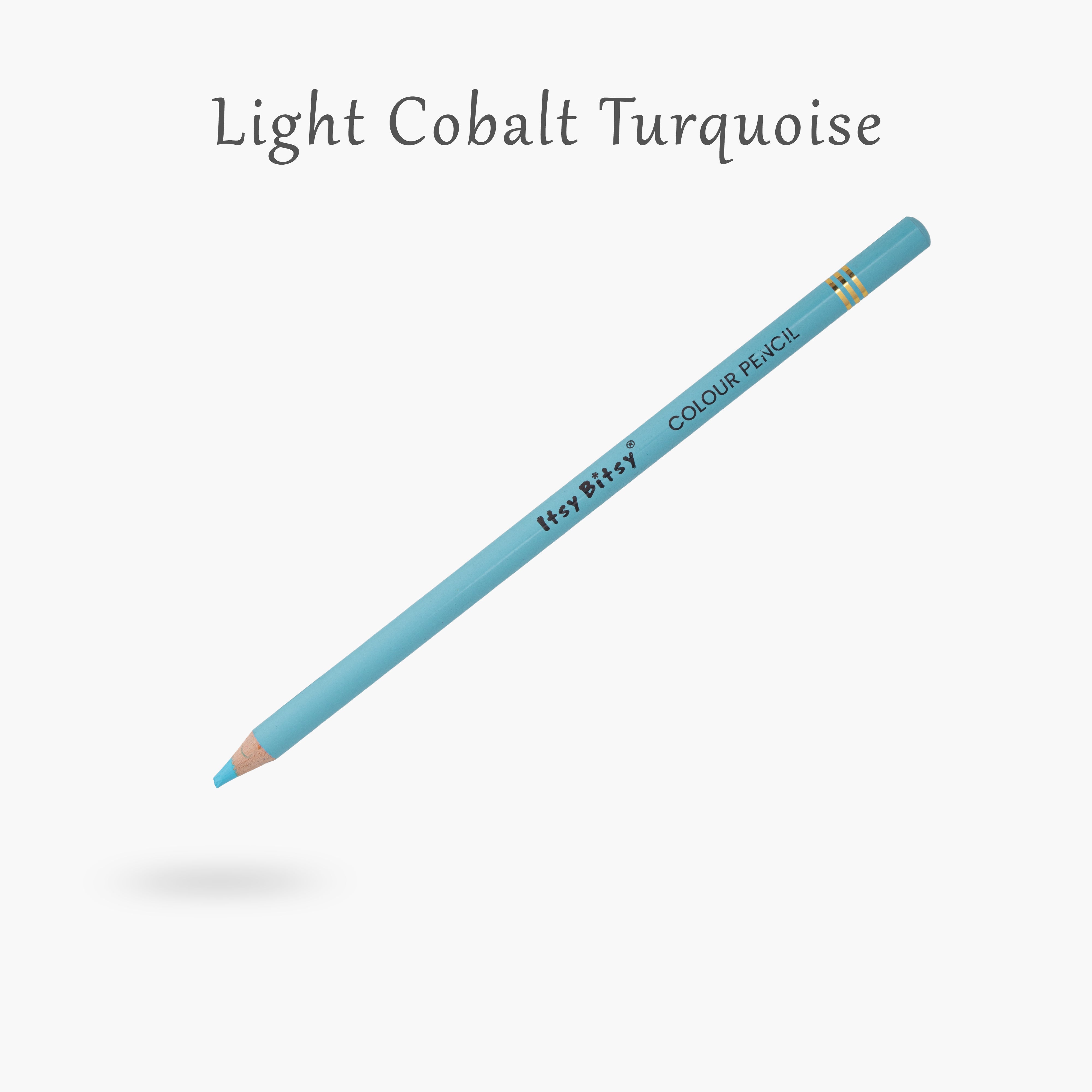 Premium Artist Colour Pencil 1pc - Light Cobalt Turquoise