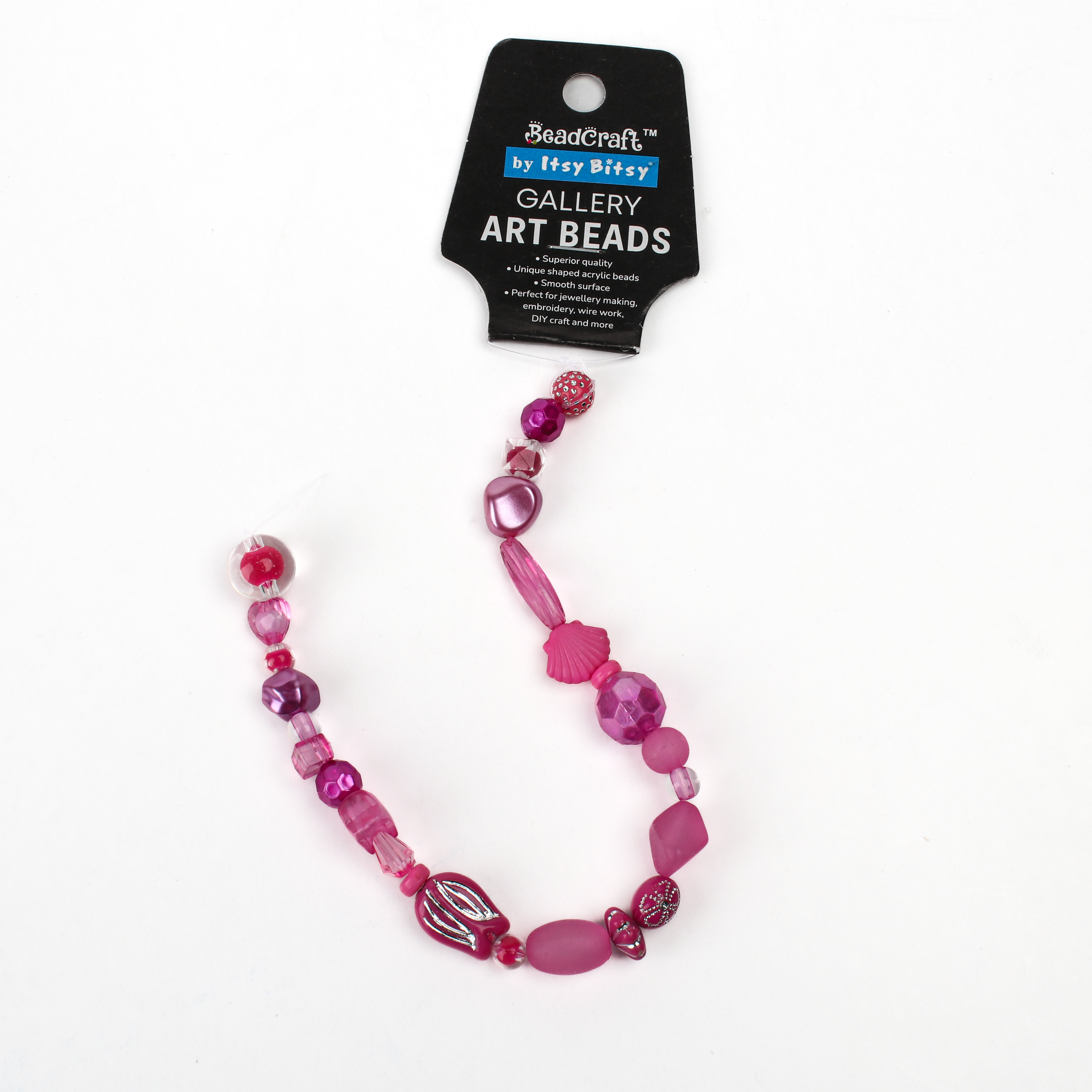 Gallery Art Beads Rose Blend 26 Beads 1 String