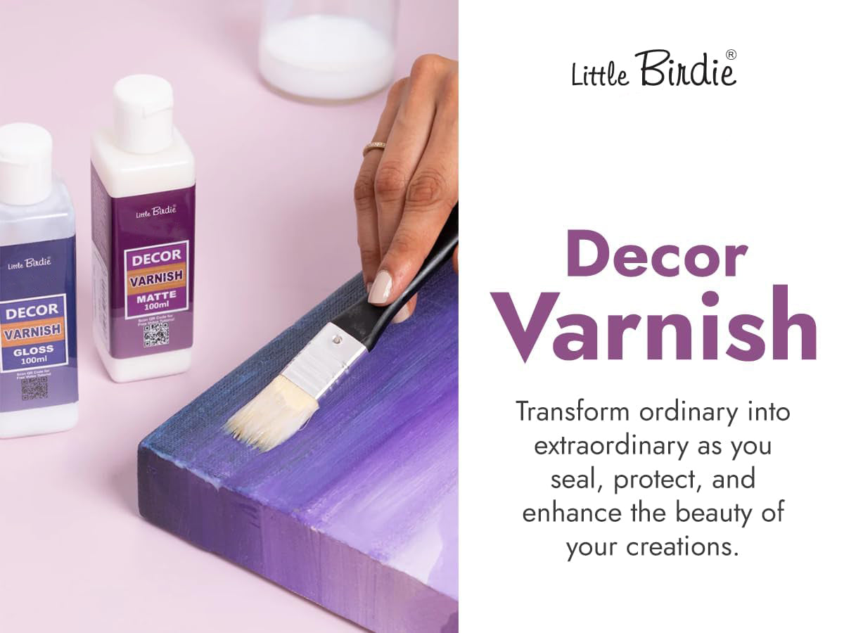 Decor Varnish Gloss 500Ml Bottle