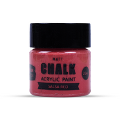 Home Decor Chak Paint Salsa Red 20ml Bottle