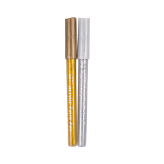 Acrylic Paint Marker Pen Water Based Gold & Silver 1mm Tip Pack Of 2pc