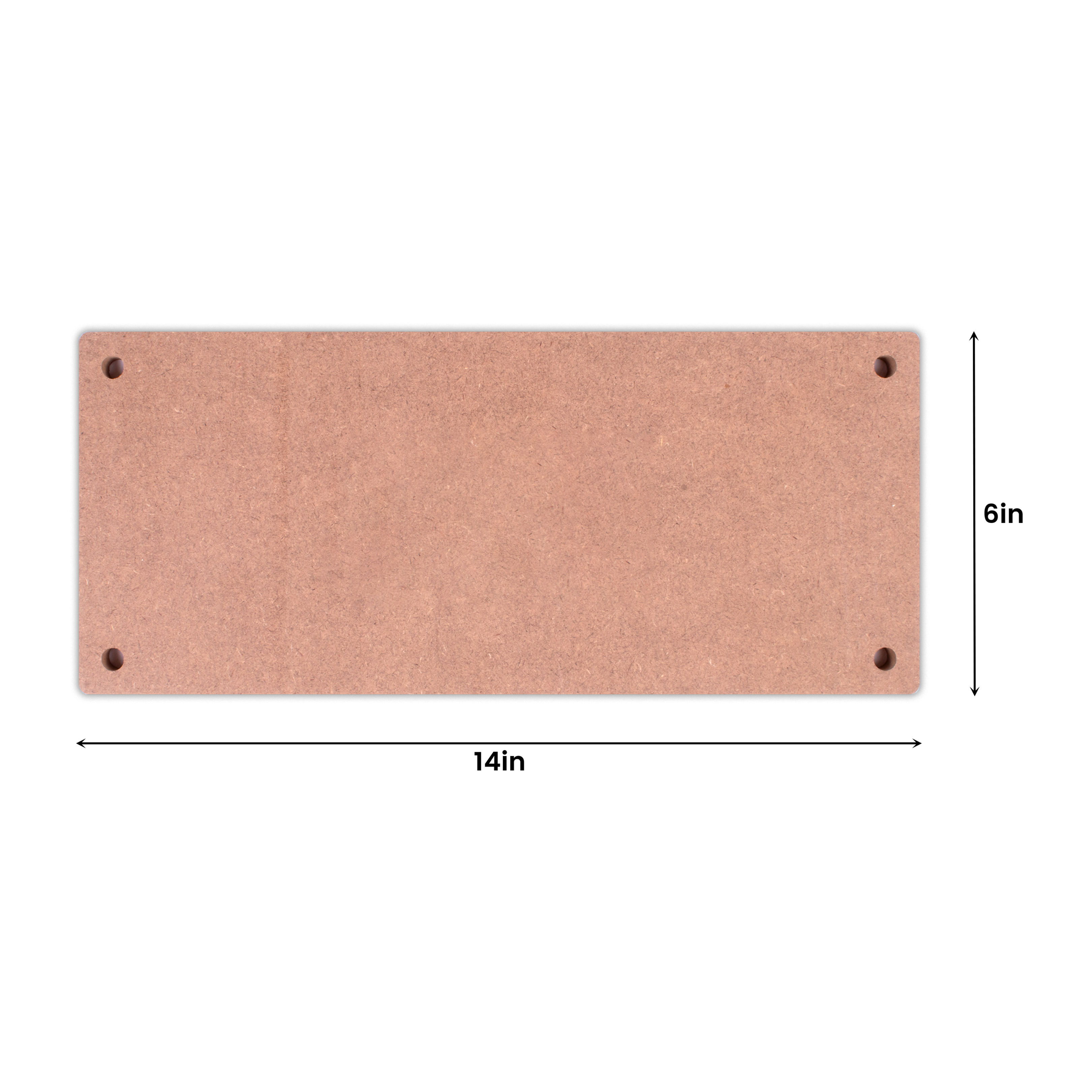 MDF Blanks 14 X6inch 18mm Thick 2pc Set