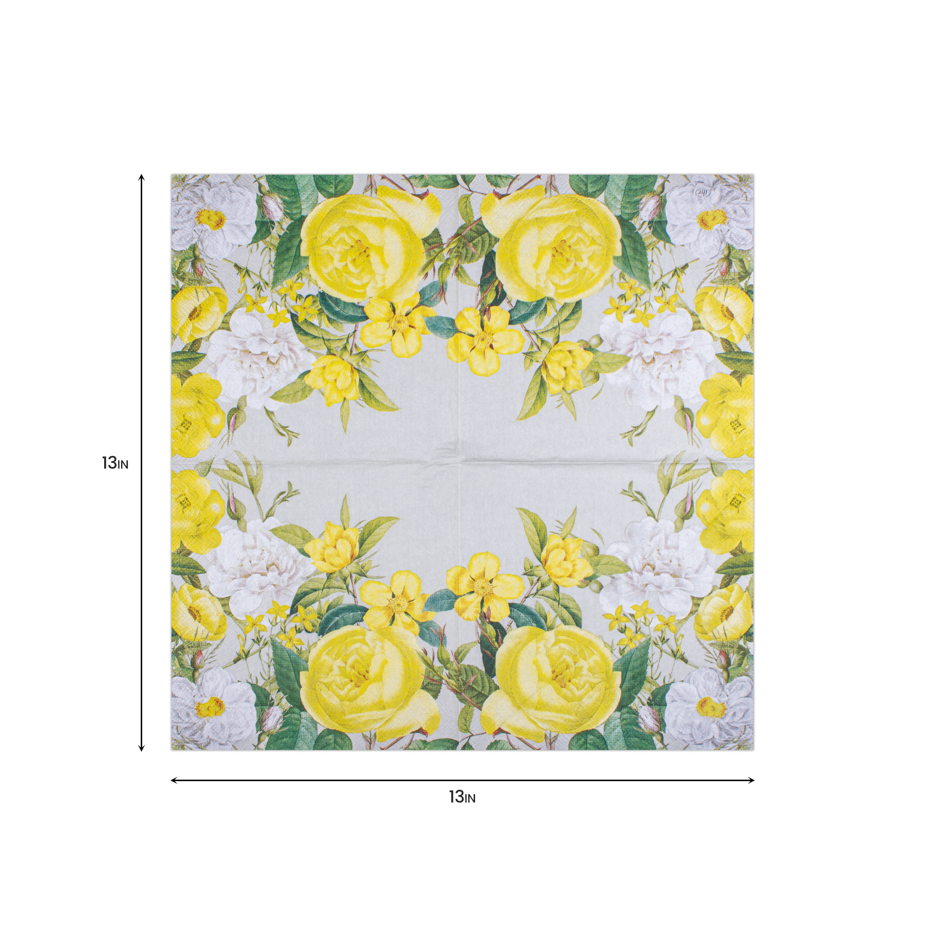 Decoupage Napkin Sunny Peonies 13in X 13inch 3 Ply 1pc