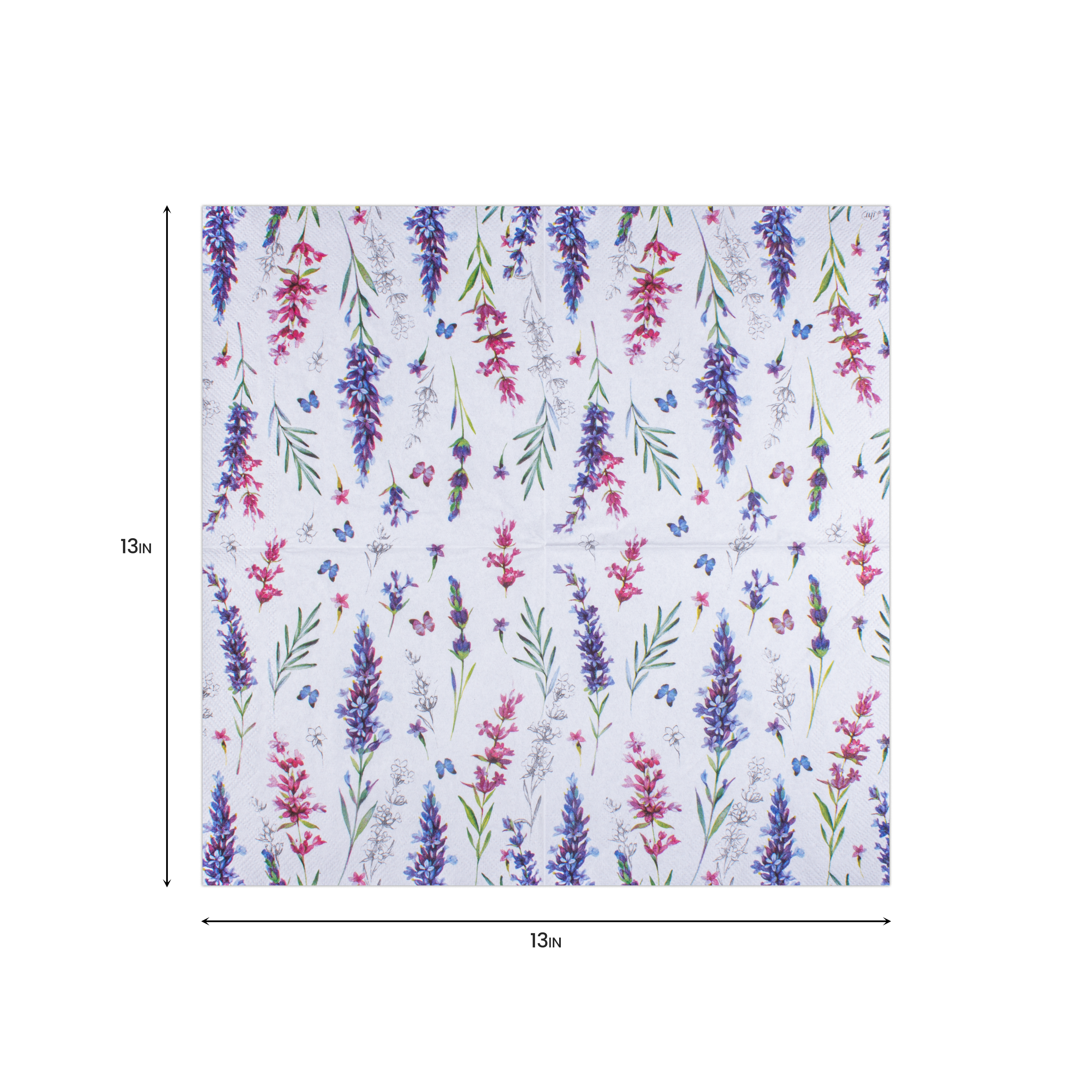 Decoupage Napkin Lush Lavender 13in X 13inh 3 Ply 1pc