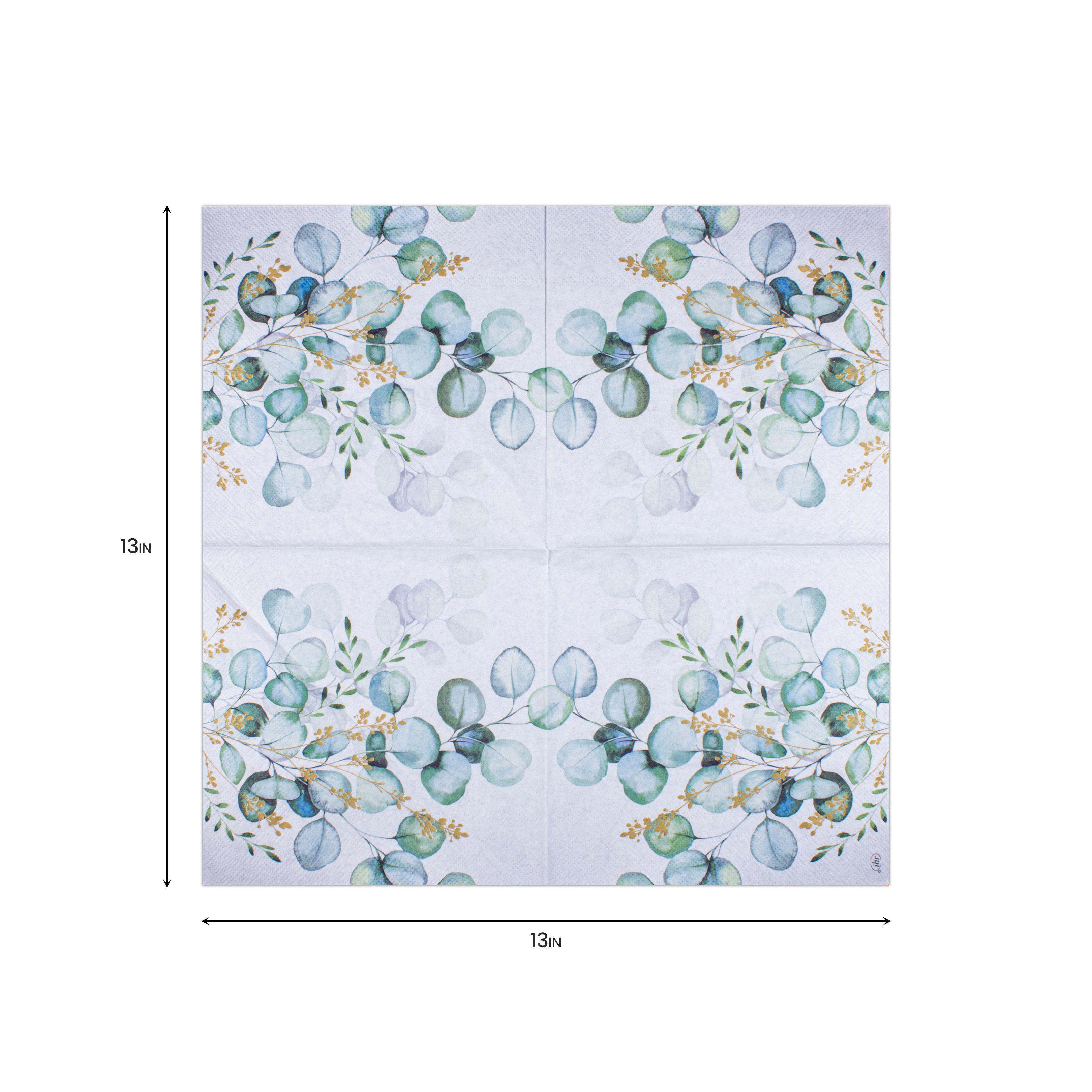 Decoupage Napkin Pearl Acacia 13in X 13in 3 Ply 1pc