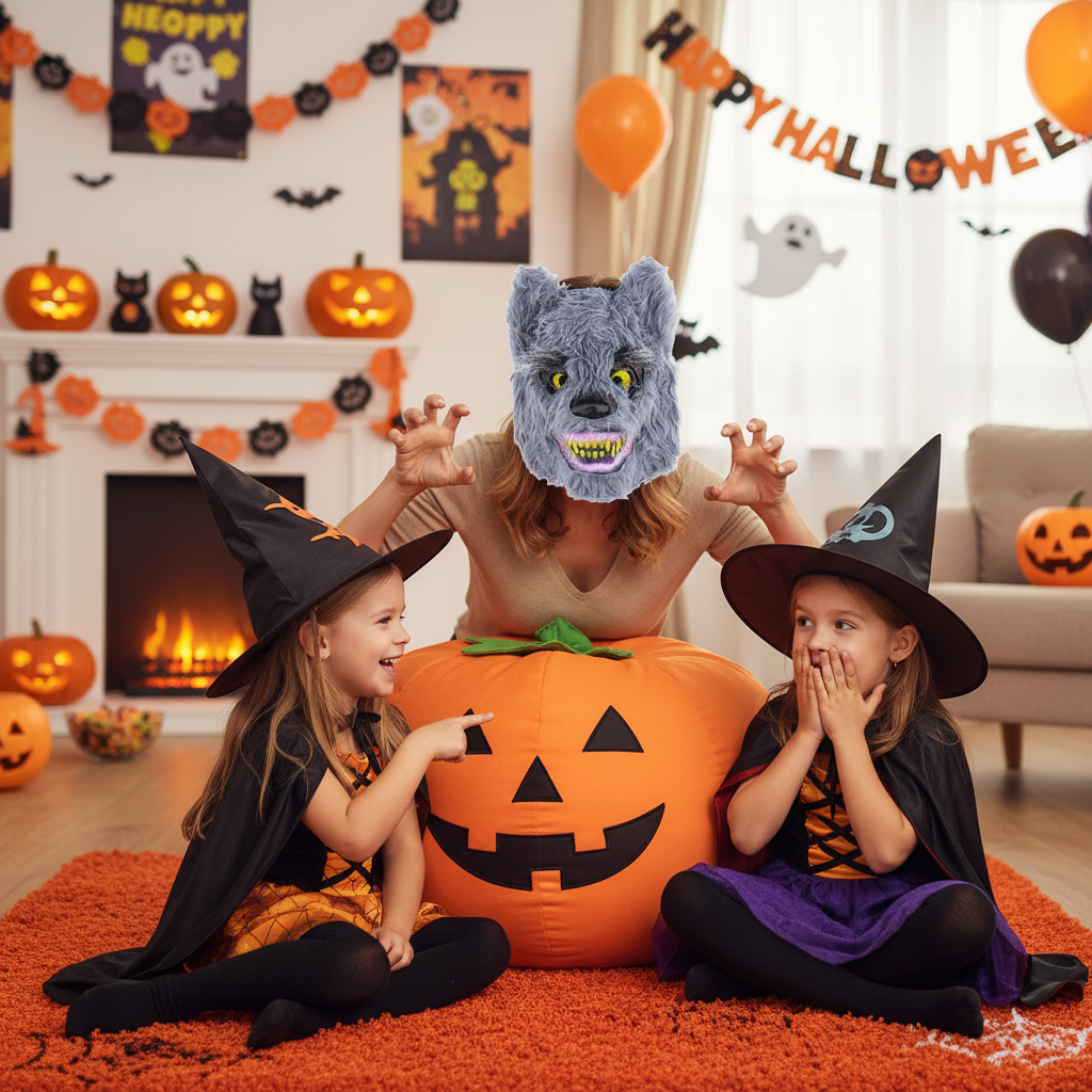 Animal Mask Werewolf 1pc