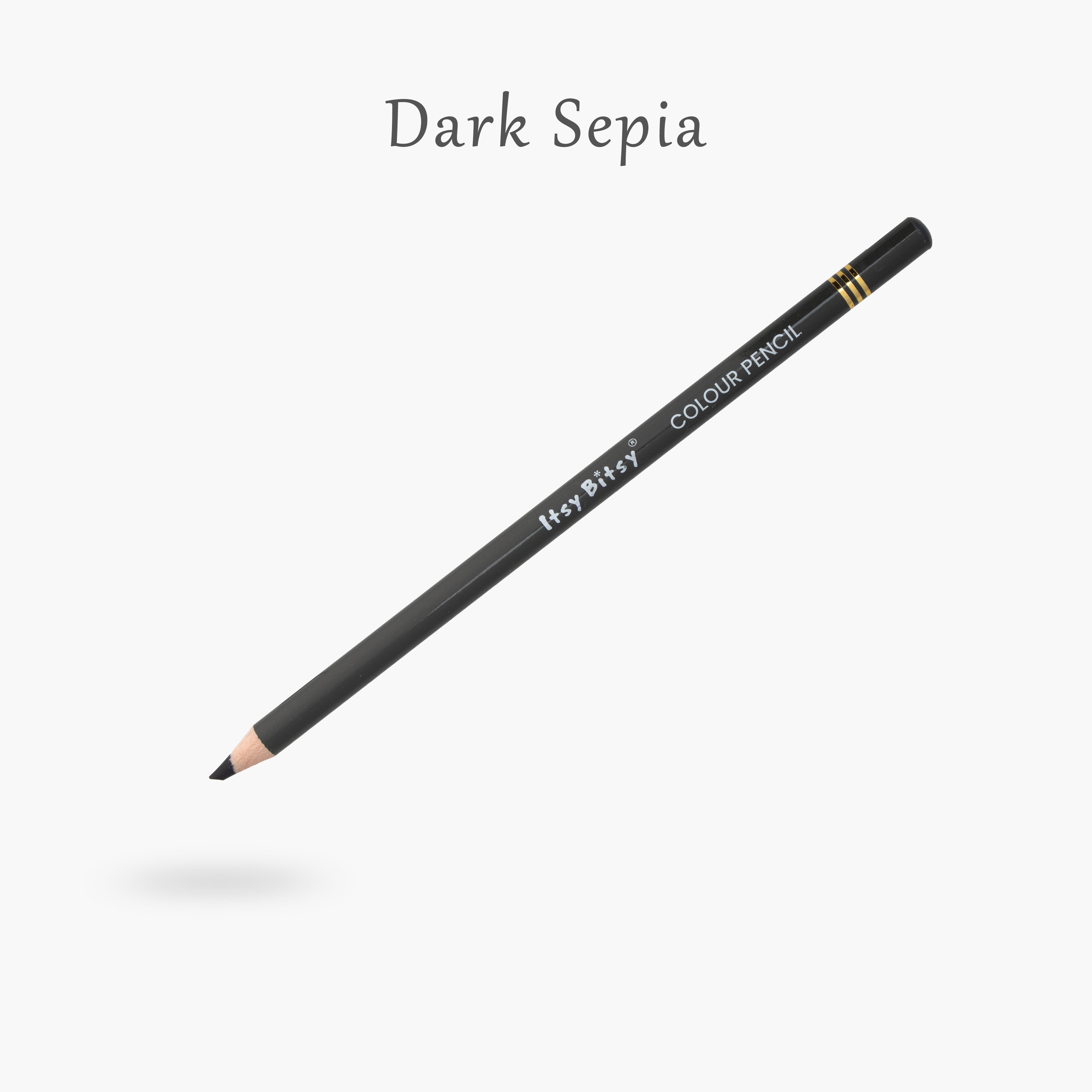 Premium Artist Colour Pencil 1pc - Dark Sepia