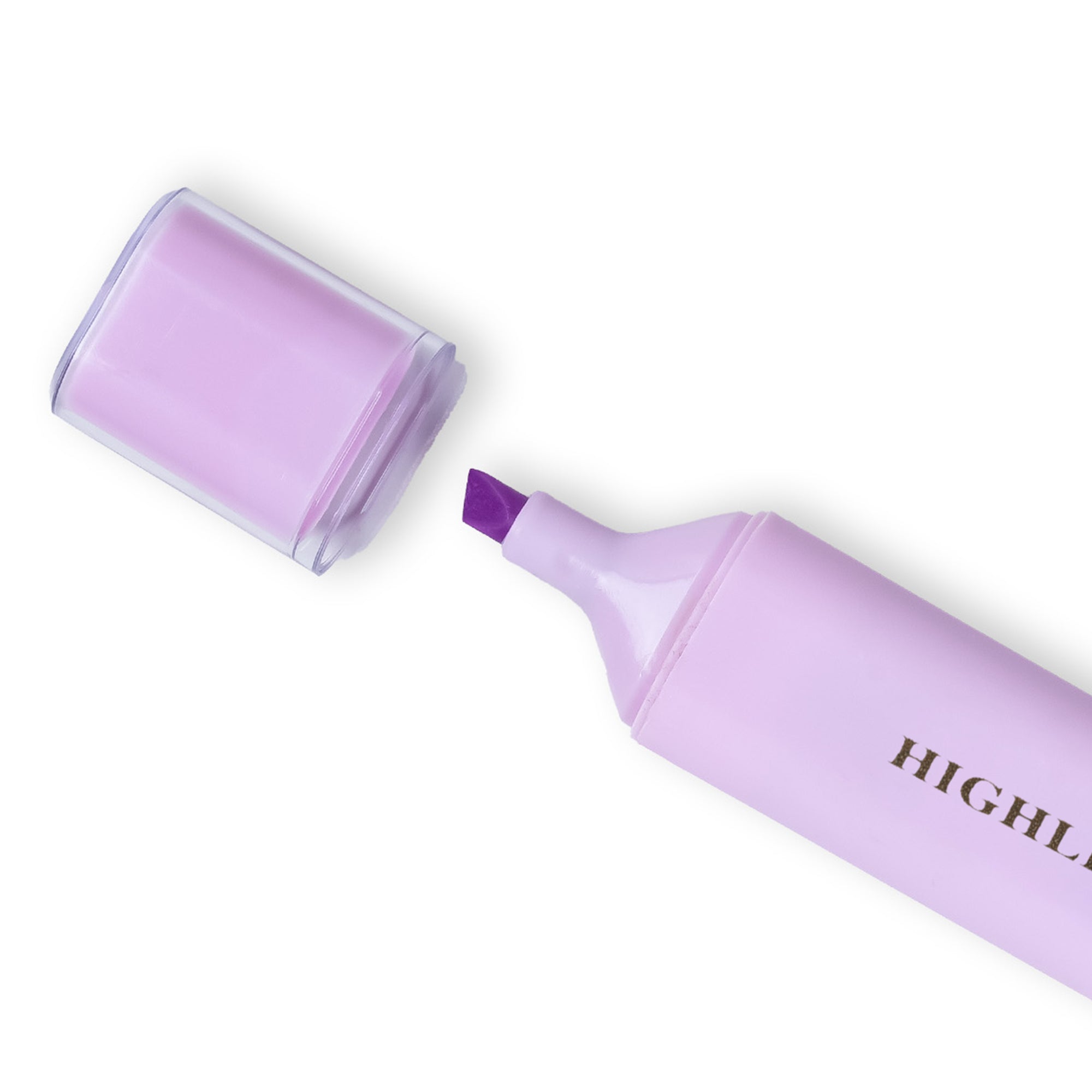 Highlighter Marker Pastel Purple 1pc