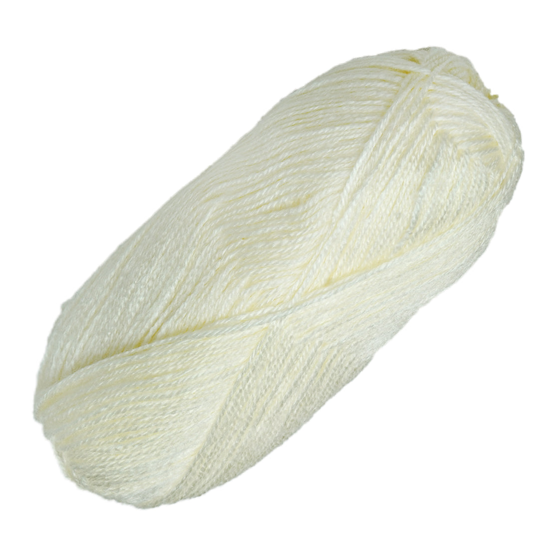 Snuggly Blanket Knitting/Crochet Yarn 100% Acrylic Cream 267m 100g