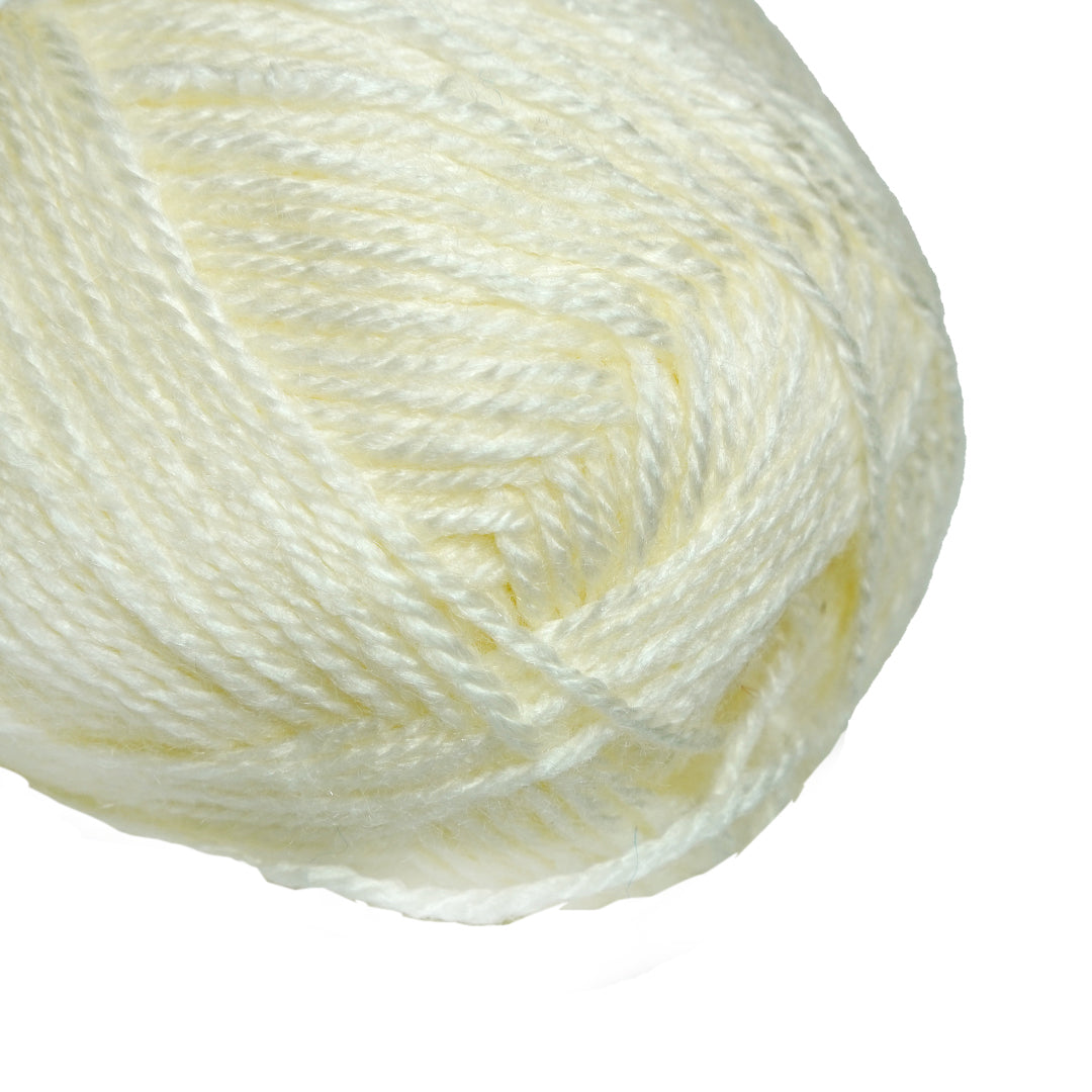 Snuggly Blanket Knitting/Crochet Yarn 100% Acrylic Cream 267m 100g