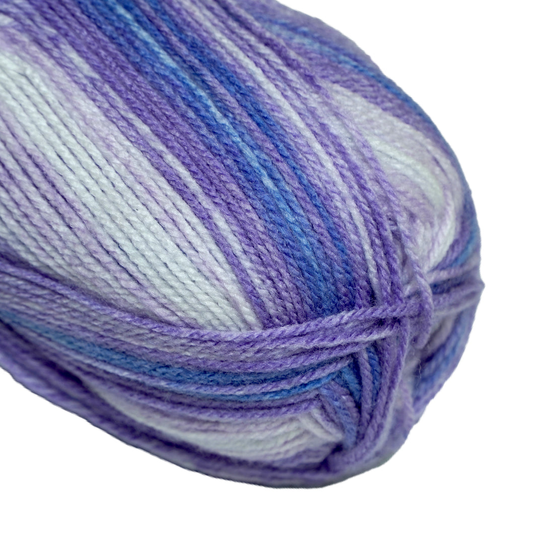 Snuggly Blanket Knitting/Crochet Yarn 100% Acrylic Lavender Meadow 267m 100g