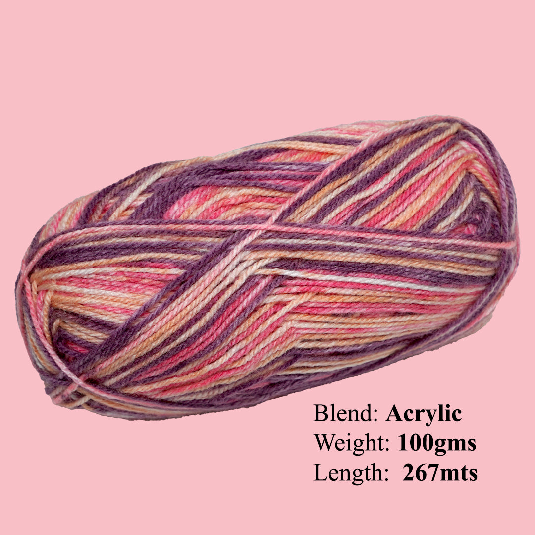 Snuggly Blanket Knitting/Crochet Yarn 100% Acrylic Rose Orchid 267m 100g