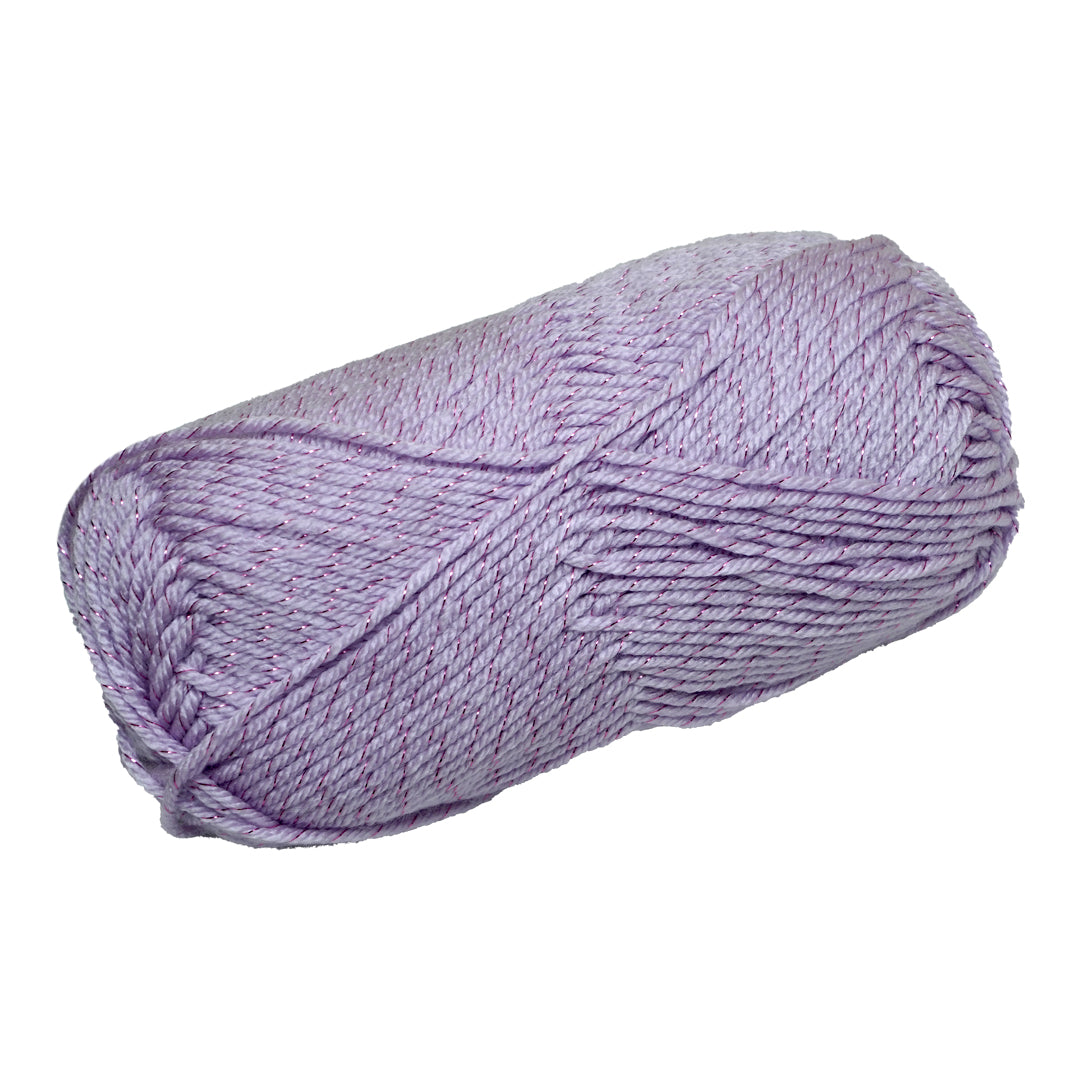 Snuggly Blanket Knitting/Crochet Yarn 99% Anti Pill Acrylic Lilac 170m 100g
