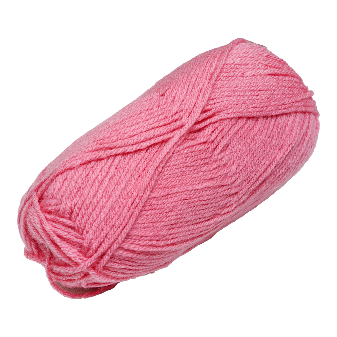 Velvet Touch Knitting/Crochet Yarn 100% Acrylic Flamingo 200m 100g