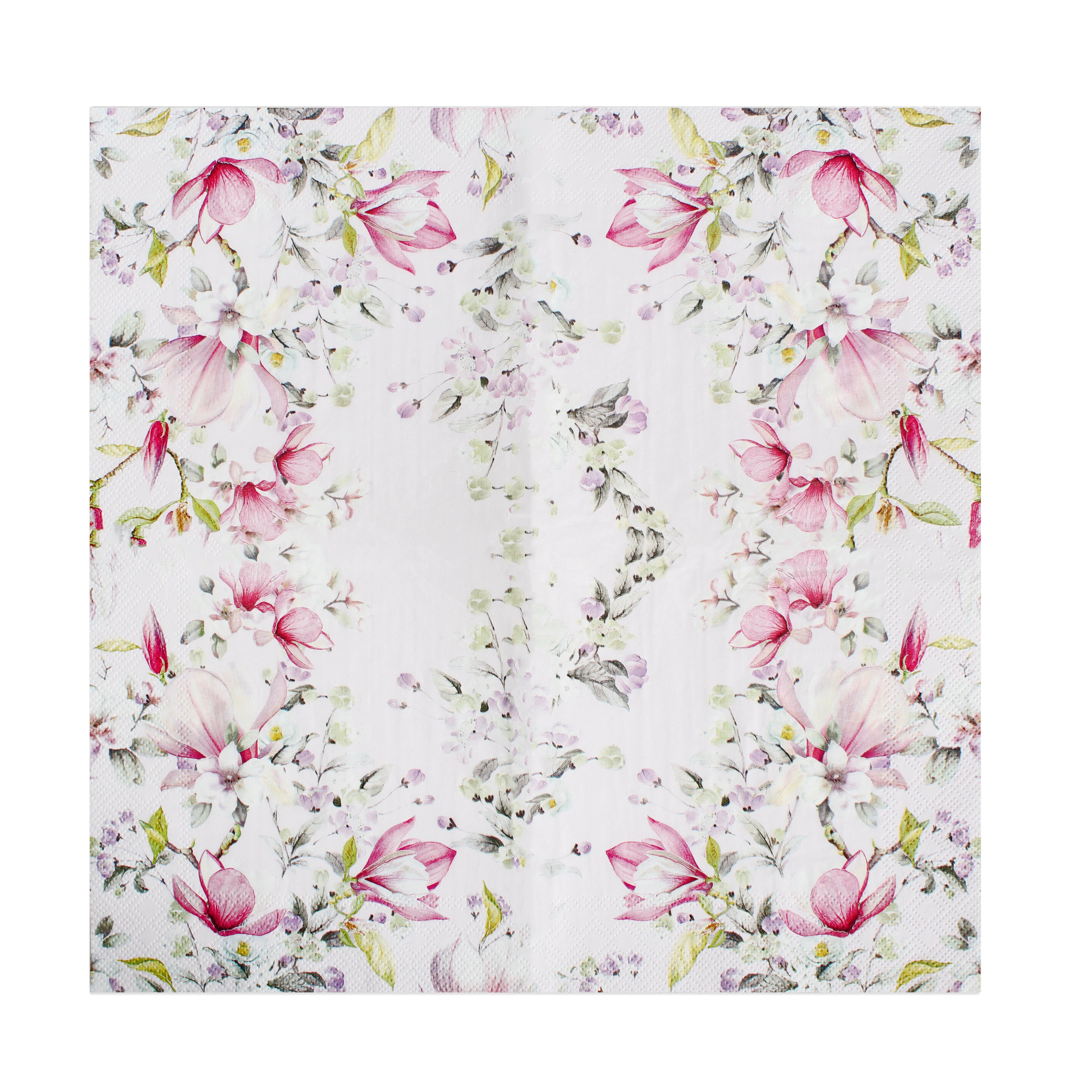Decoupage Napkin Magnolia Light Rose 13 X 13inch 3PLY 1pc