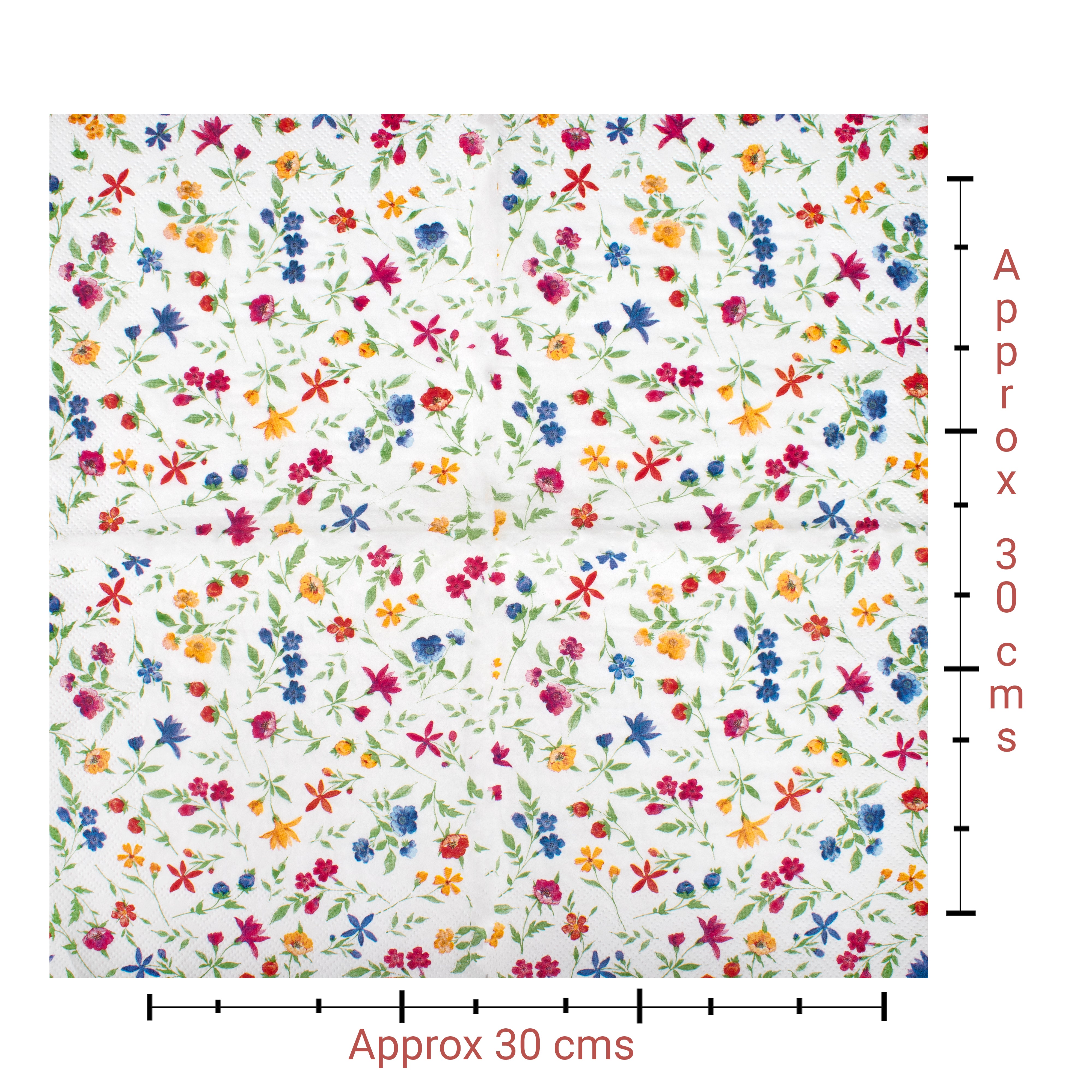 Decoupage Napkin Blooming Joy 13 X 13inch 3PLY 1pc