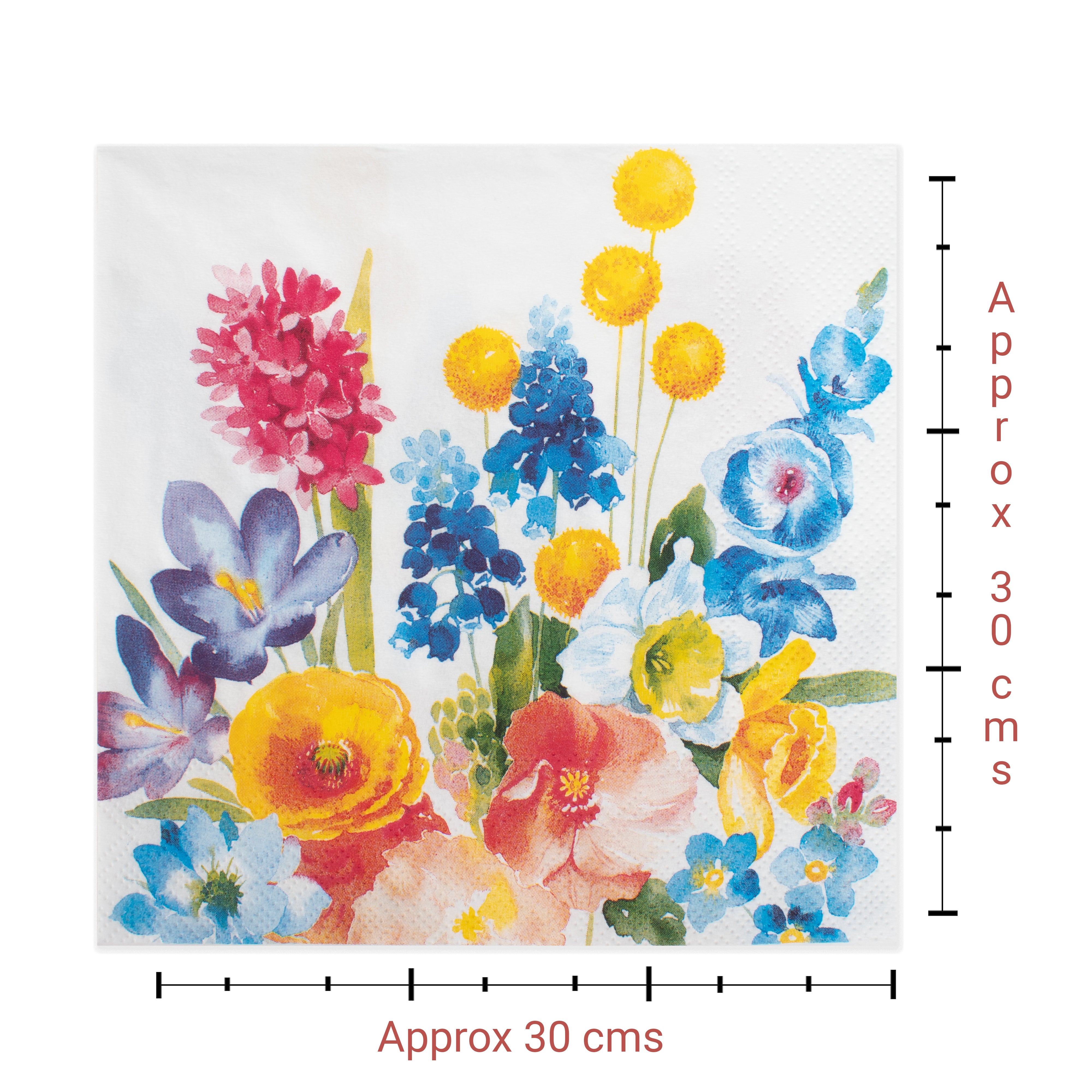 Decoupage Napkin Blossom Magic 13 X 13inch 3PLY 1pc