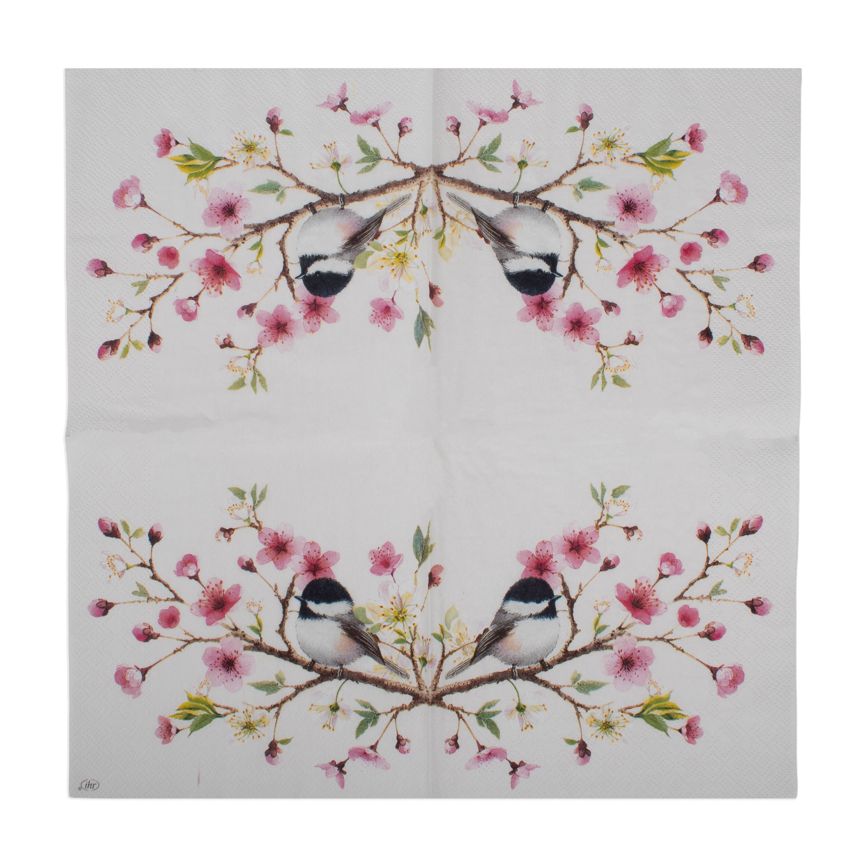 Decoupage Napkin Spring Songbird 13 X 13inch 3PLY 1pc