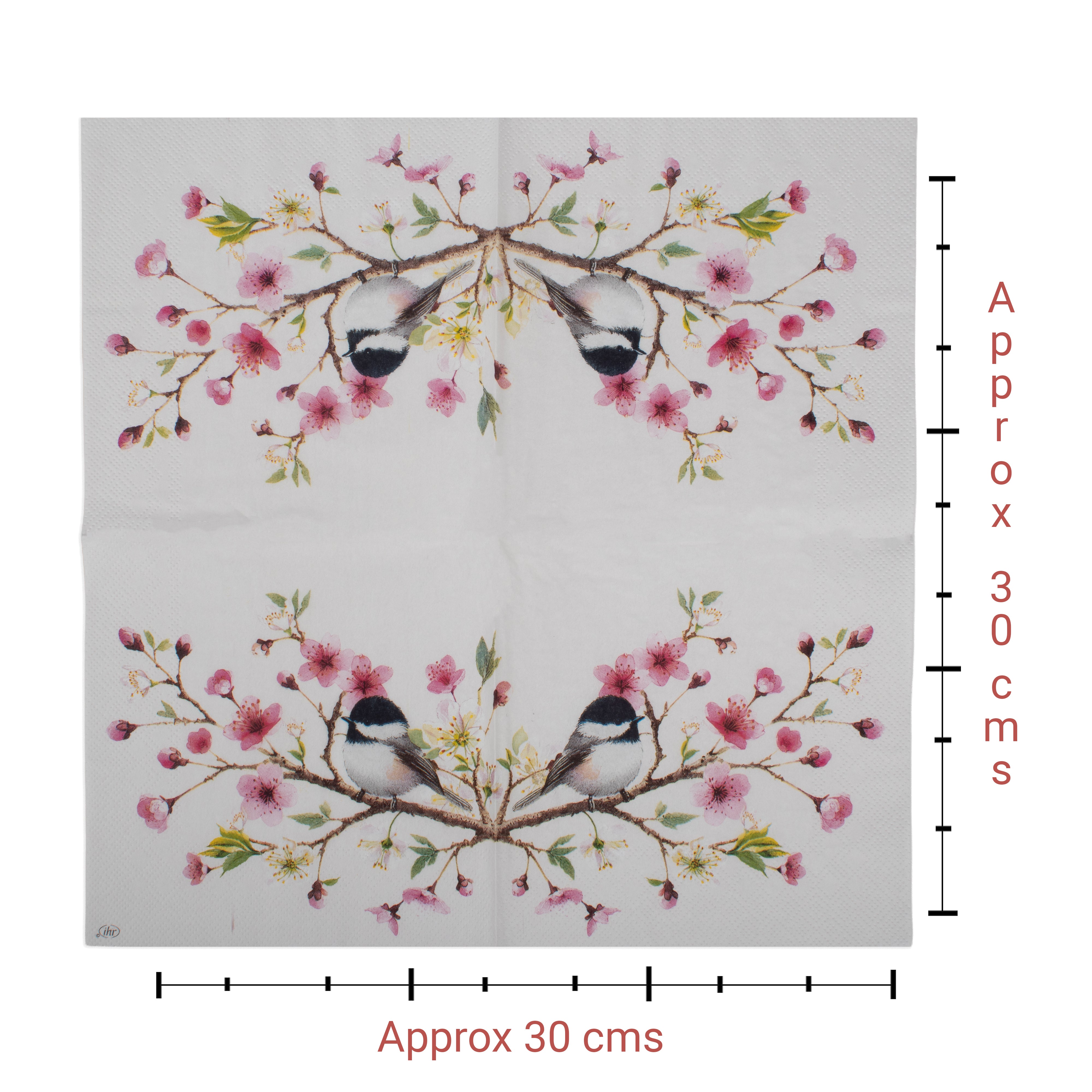 Decoupage Napkin Spring Songbird 13 X 13inch 3PLY 1pc