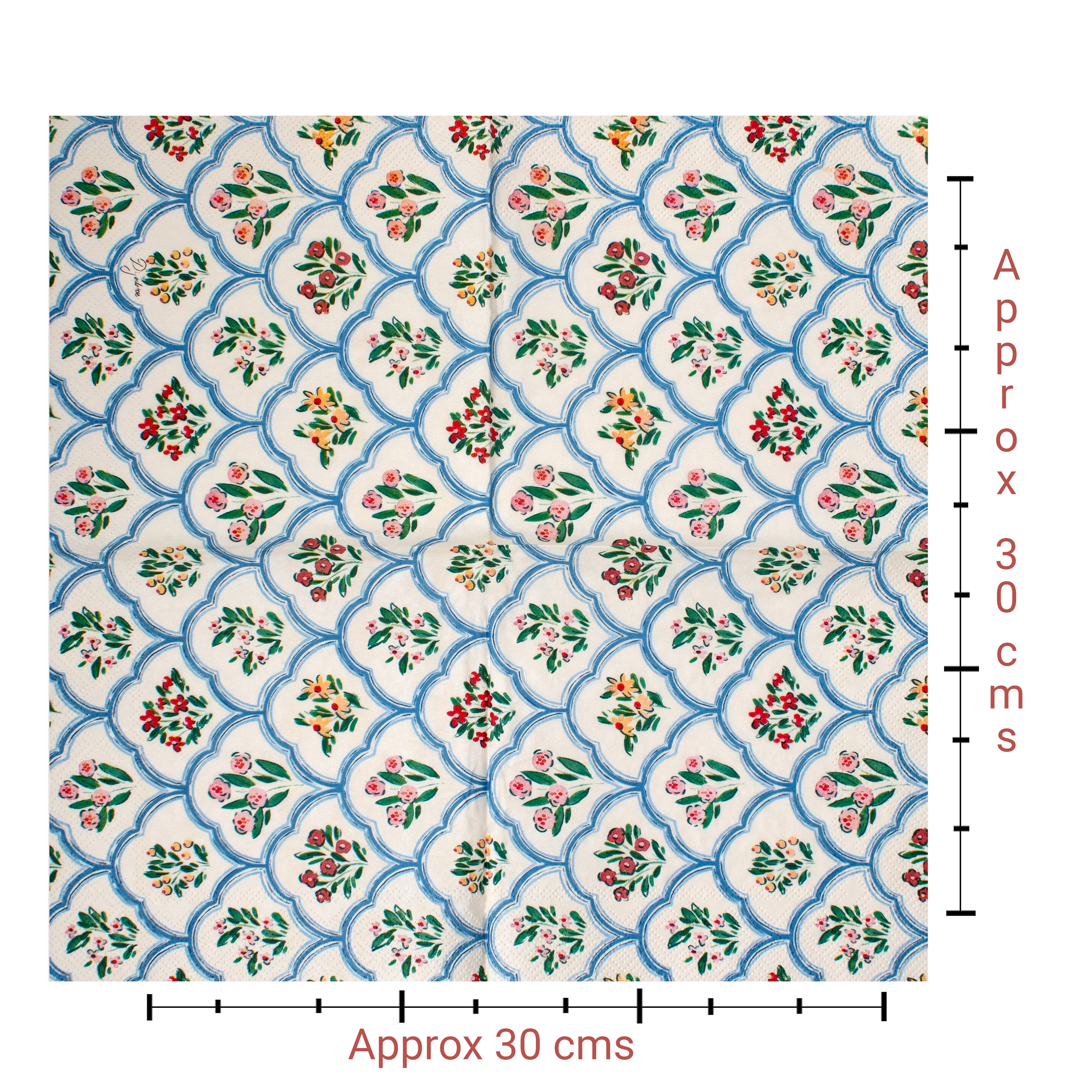 Decoupage Napkin Dreamy Petals 13 X 13inch 3PLY 1pc