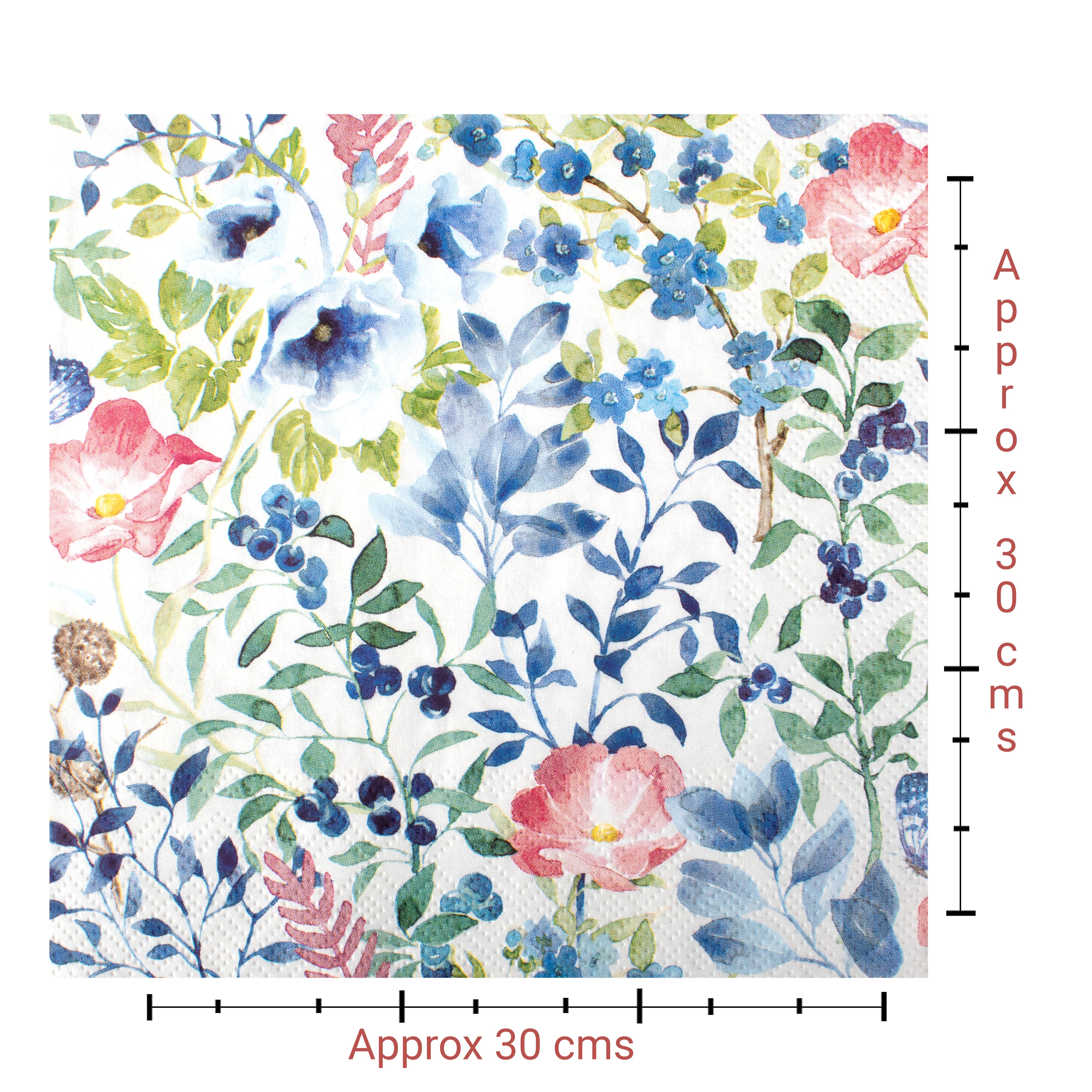 Decoupage Napkin Bloom Fusion 13 X 13inch 3PLY 1pc