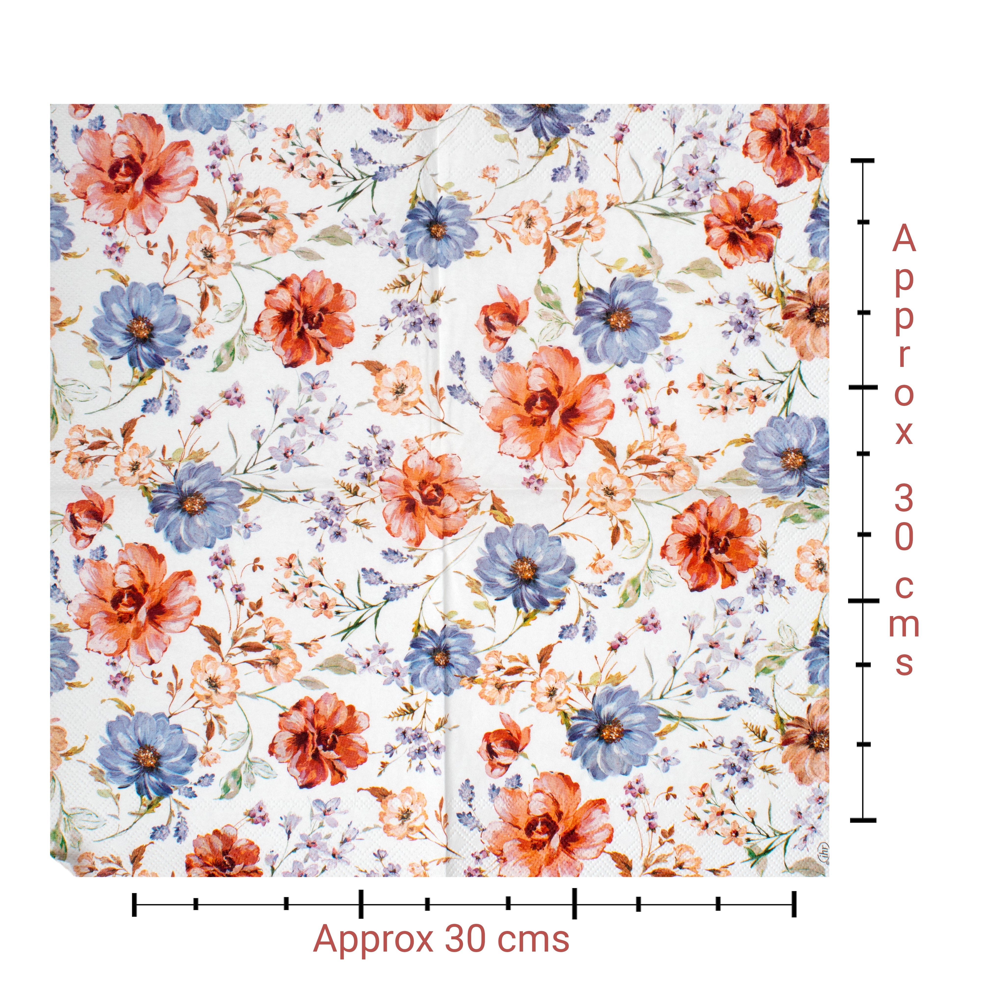 Decoupage Napkin Meadow Fleur 13 X 13inch 3PLY 1pc