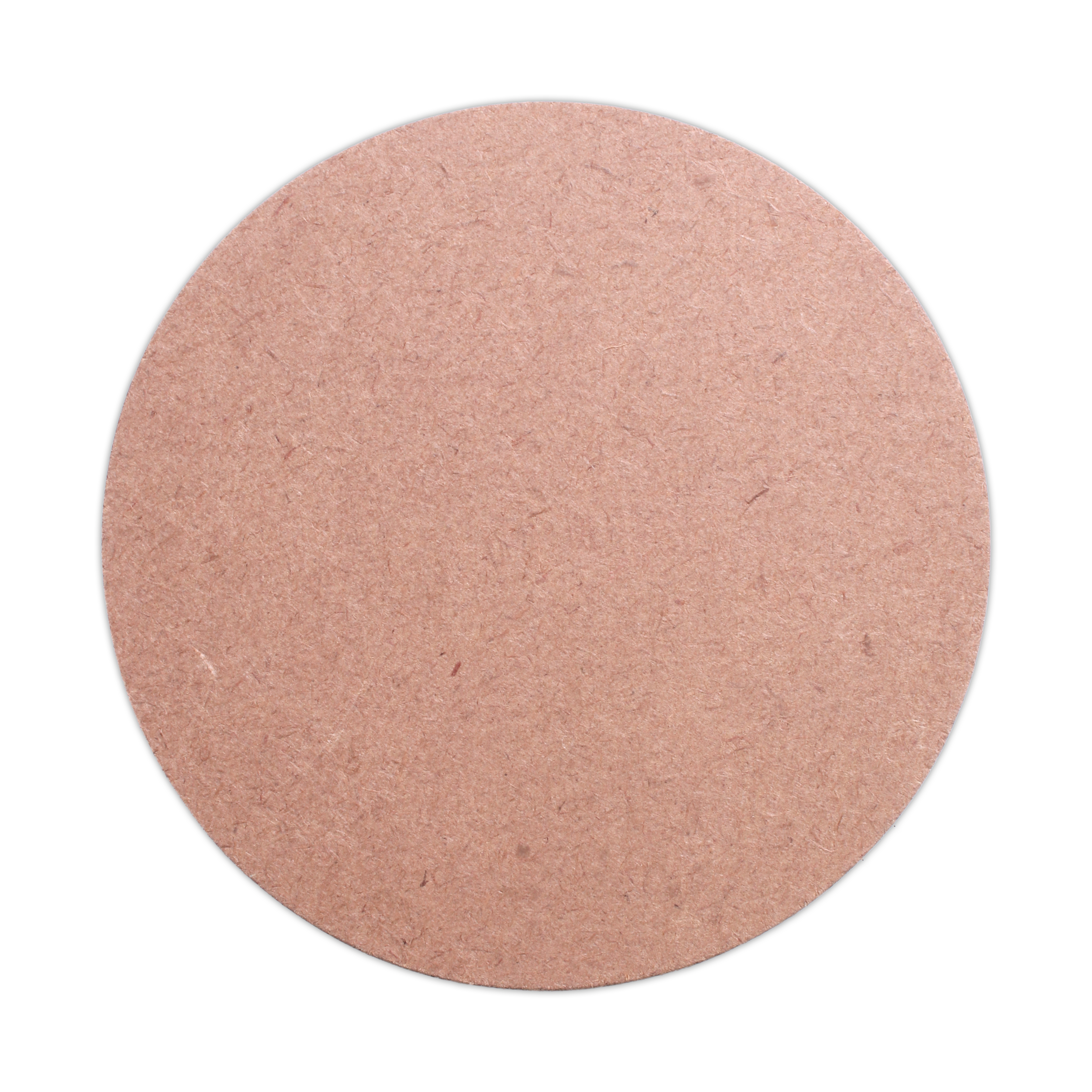 MDF Coaster Round 4inch Dia 2mm Thick Set of 8pc