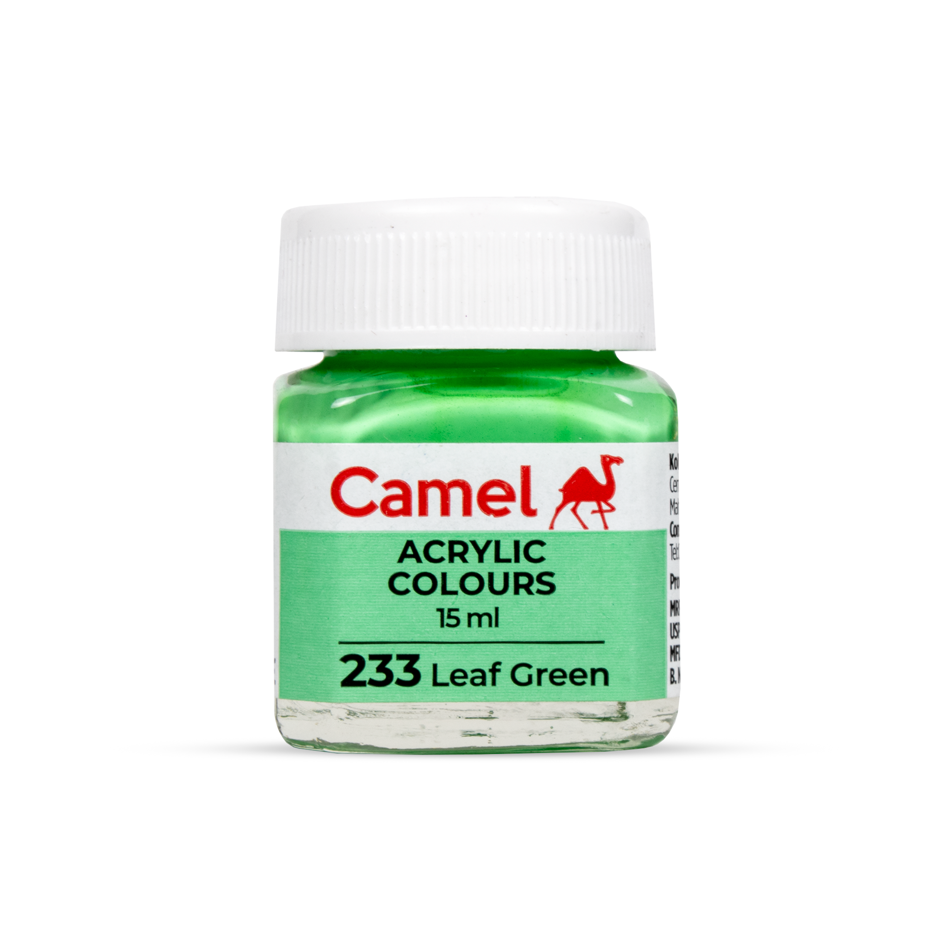 Fabrica Acrylic Colour Sr1 Leaf Green 15Ml Bottle Camlin