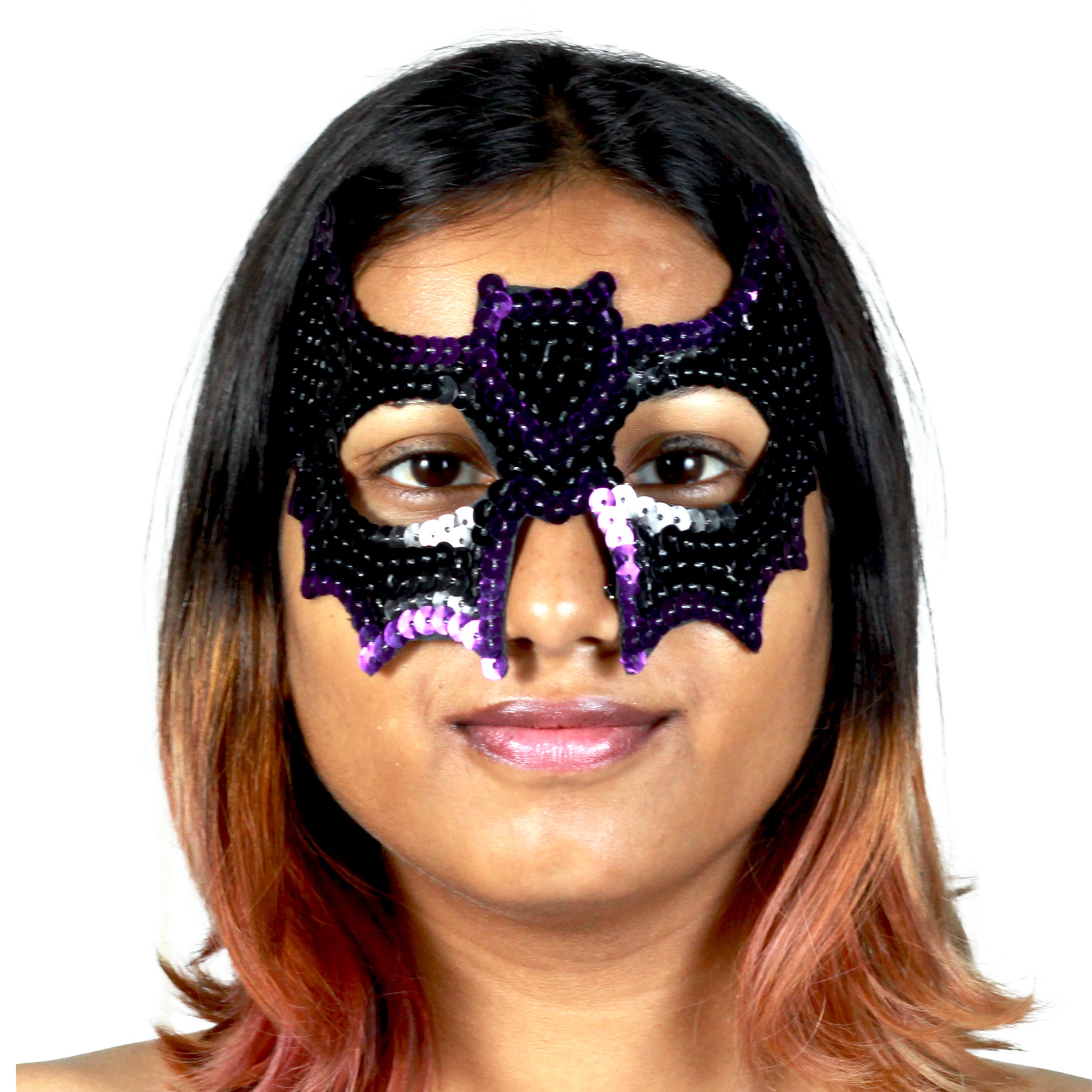 Sequin Eye Mask Kids Assorted 1Pc